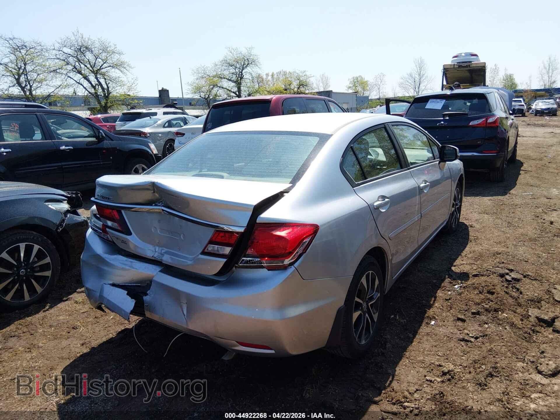 2013 HONDA CIVIC - VIN: 19XFB2F80DE027452 - Фото 4