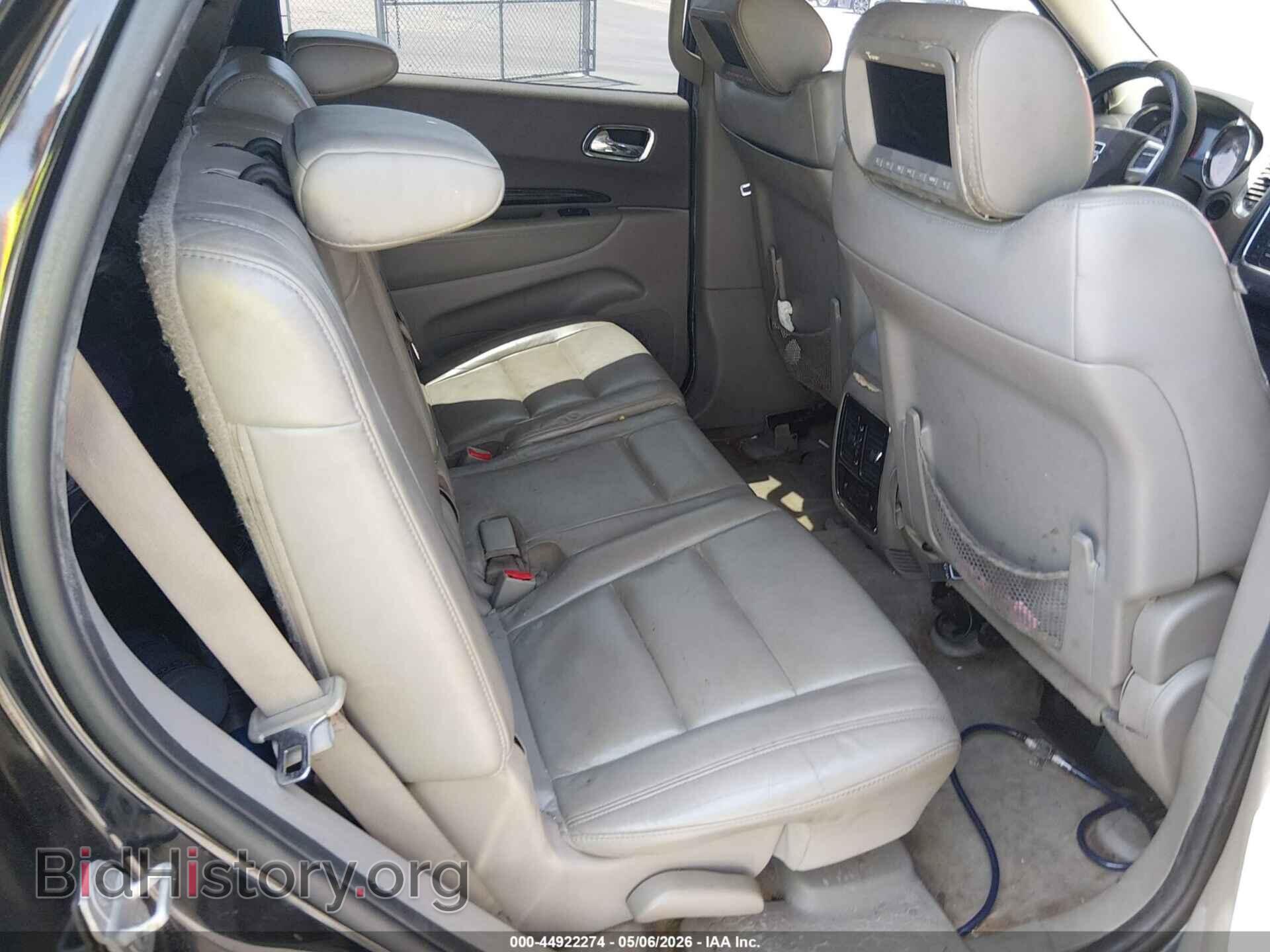 2012 DODGE DURANGO - VIN: 1C4SDHDT4CC237125 - Фото 8