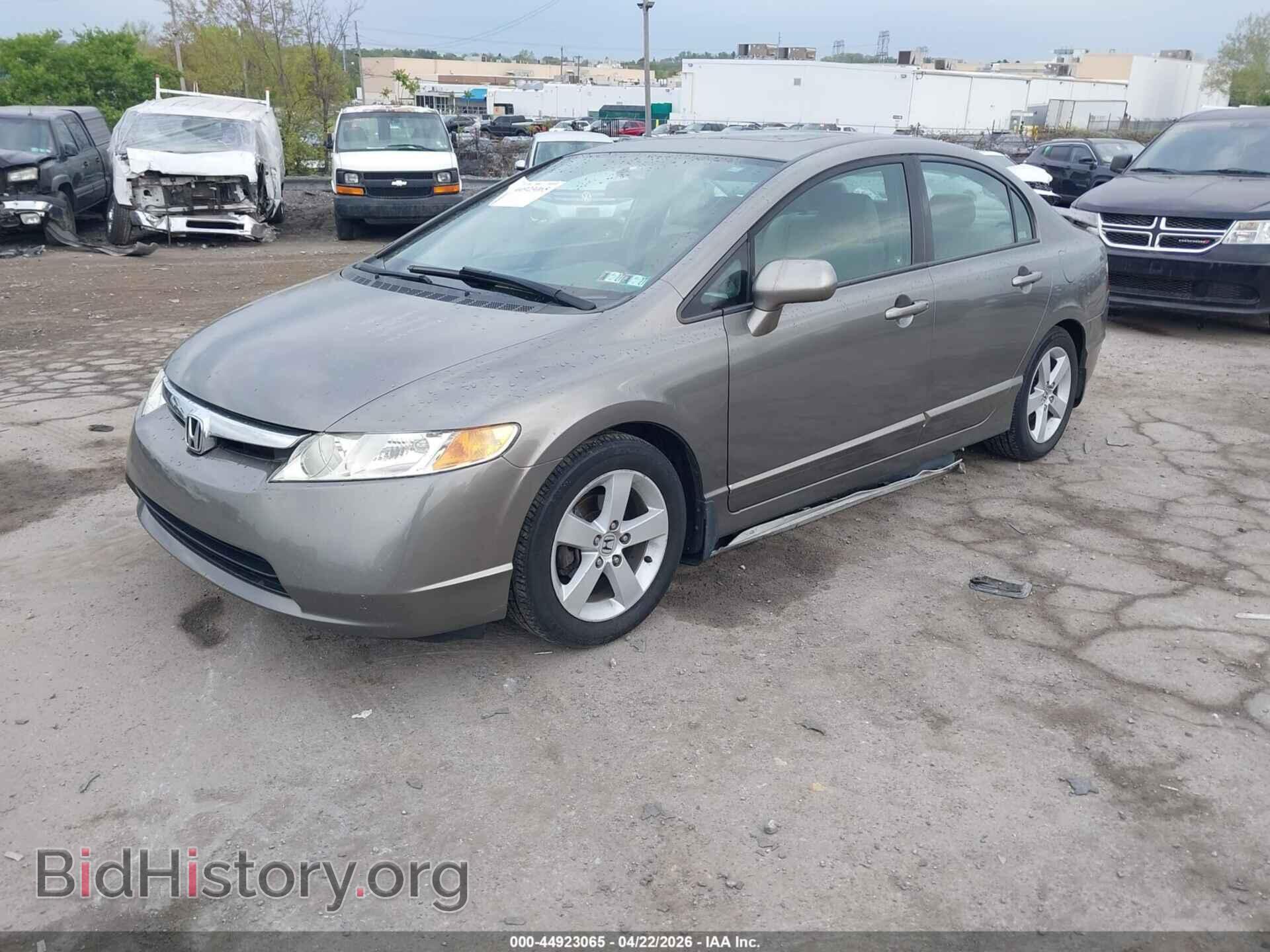 2006 HONDA CIVIC - VIN: 2HGFA16886H523637 - Фото 2