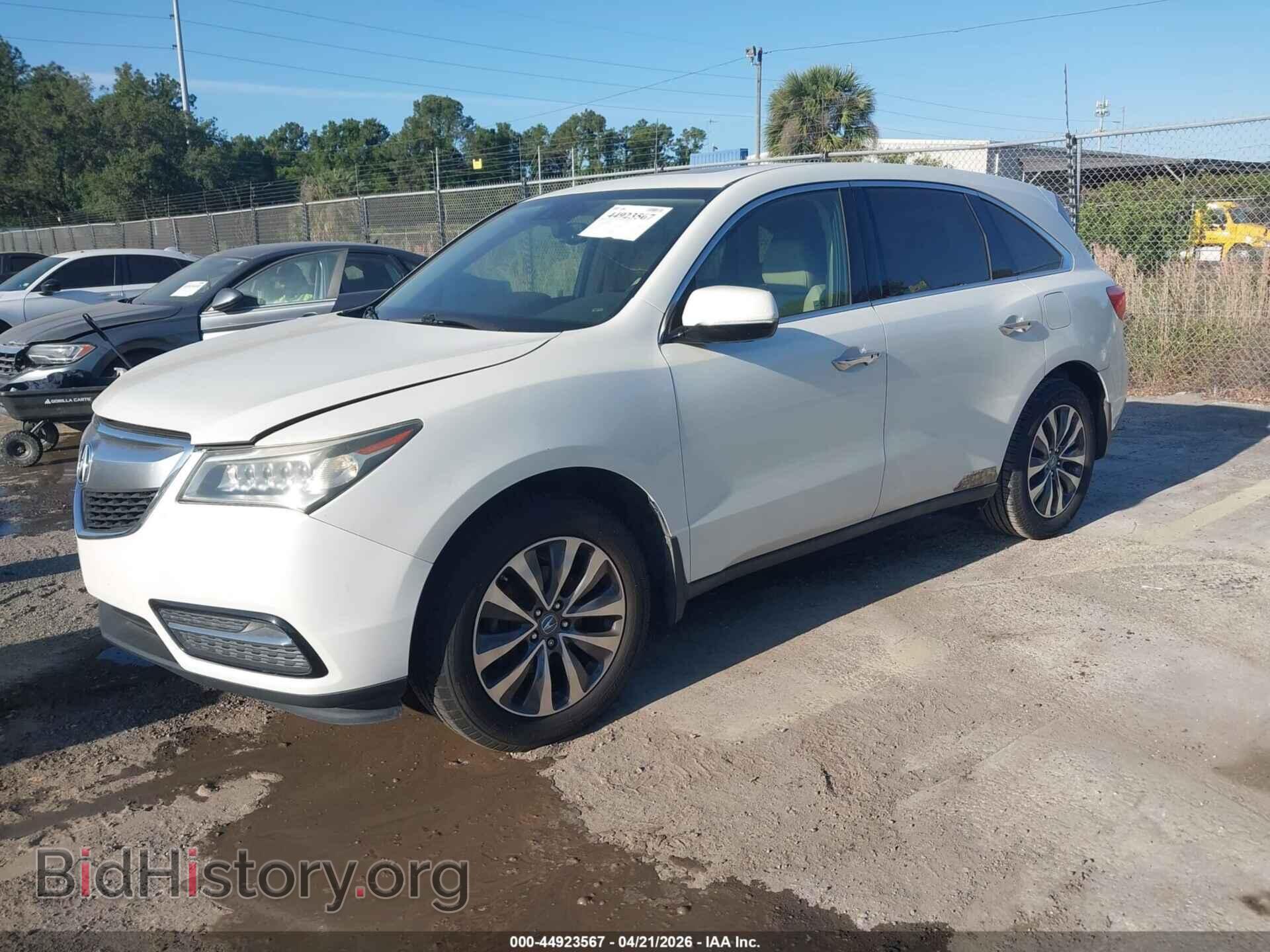 2015 ACURA MDX - VIN: 5FRYD3H48FB004614 - Фото 2