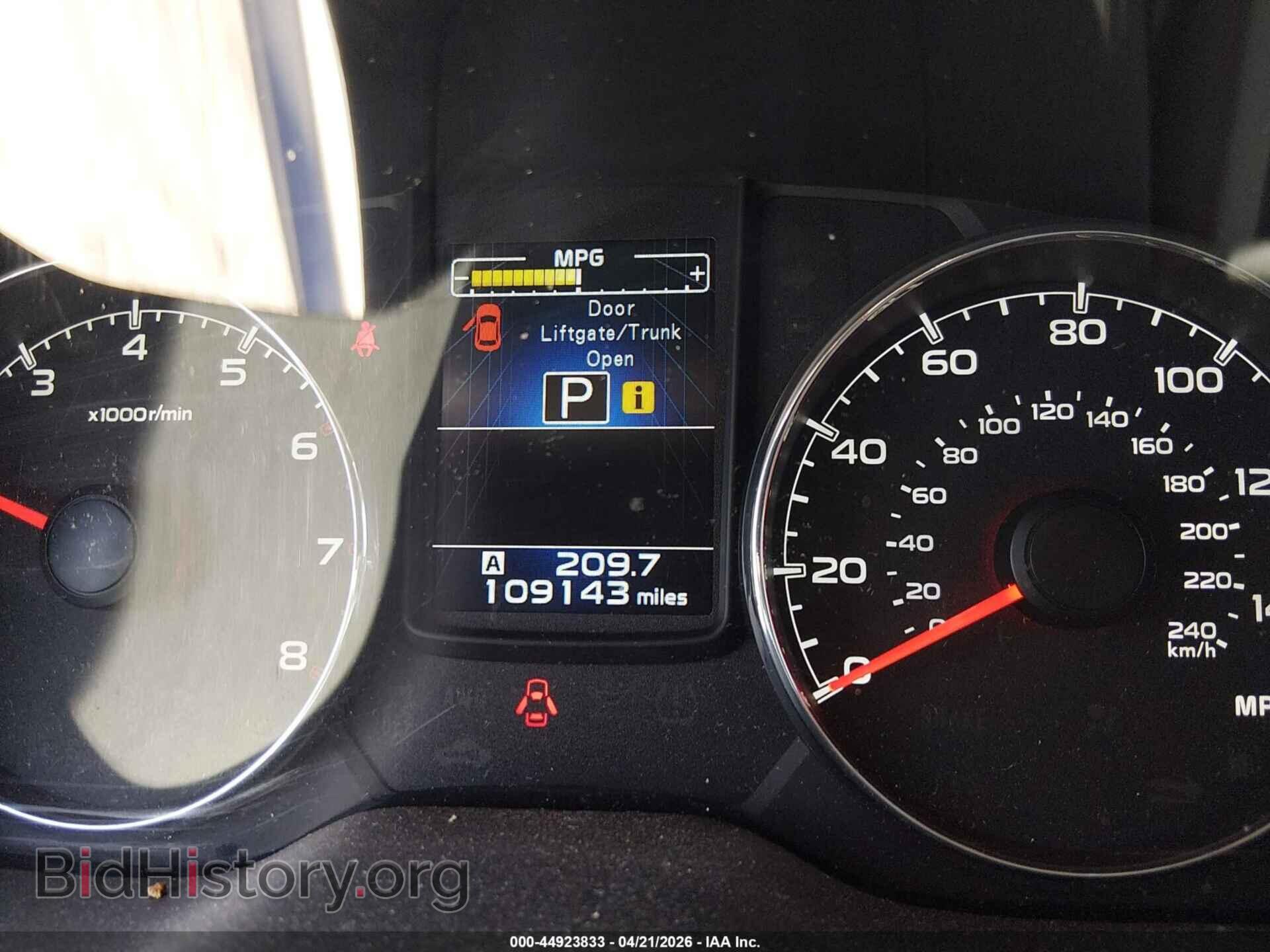 2013 SUBARU OUTBACK - VIN: 4S4BRBKC5D3294609 - Фото 7