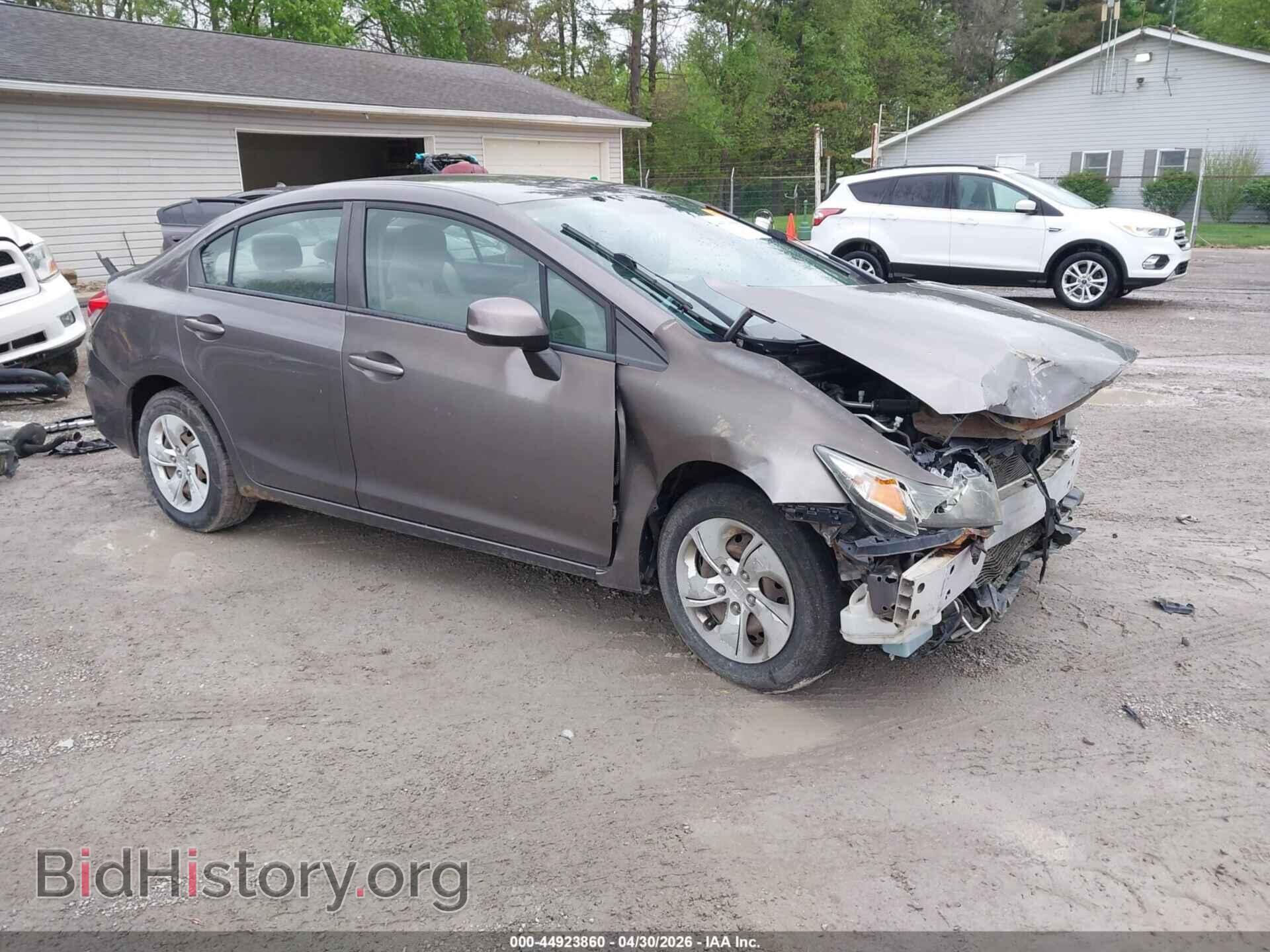 Фотография 19XFB2F53DE049127 - HONDA CIVIC 2013