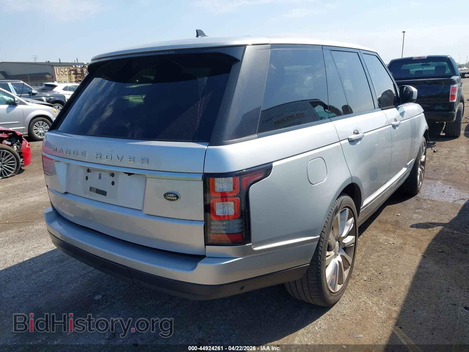 2016 LAND ROVER RANGE ROVER - VIN: SALGS2EF1GA275553 - Фото 4