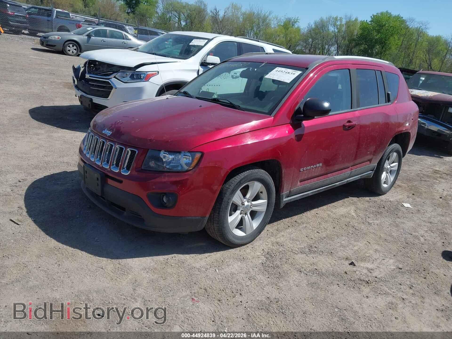 2016 JEEP COMPASS - VIN: 1C4NJDBBXGD778818 - Фото 2