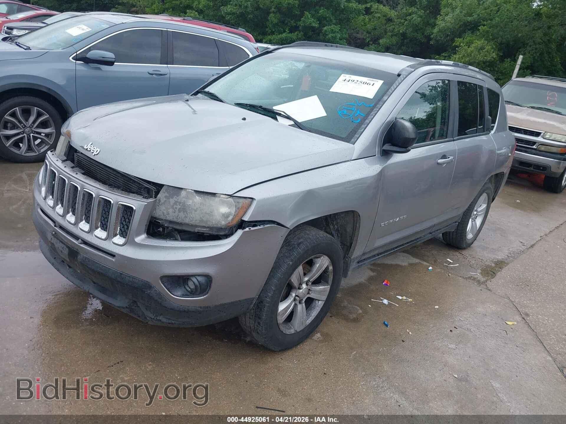 2016 JEEP COMPASS - VIN: 1C4NJCBA7GD560966 - Фото 2