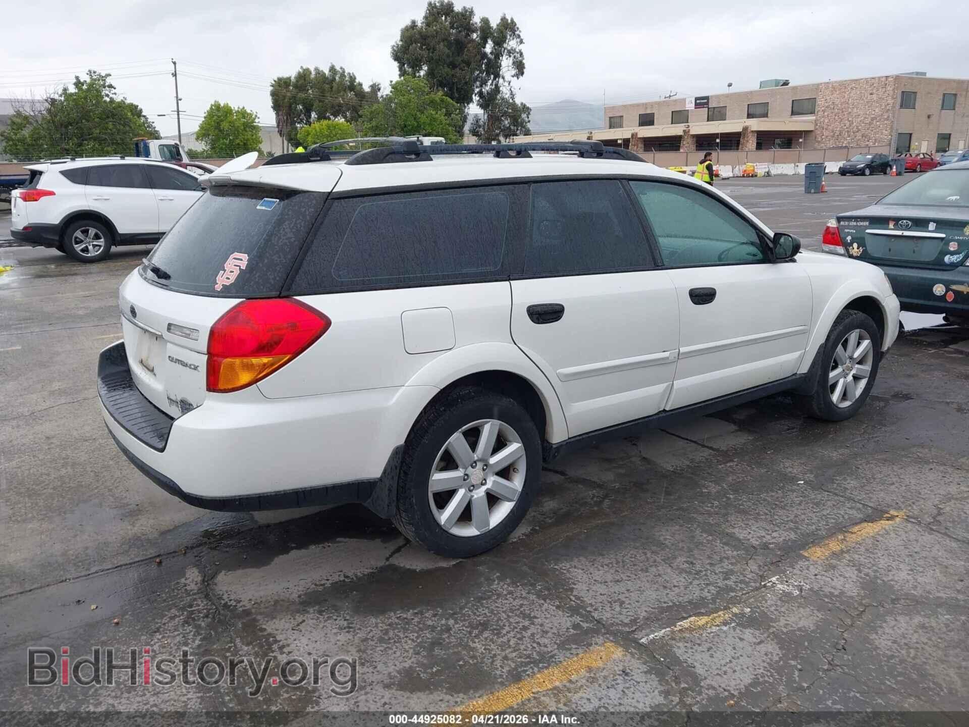 2007 SUBARU OUTBACK - VIN: 4S4BP61C577329953 - Фото 4