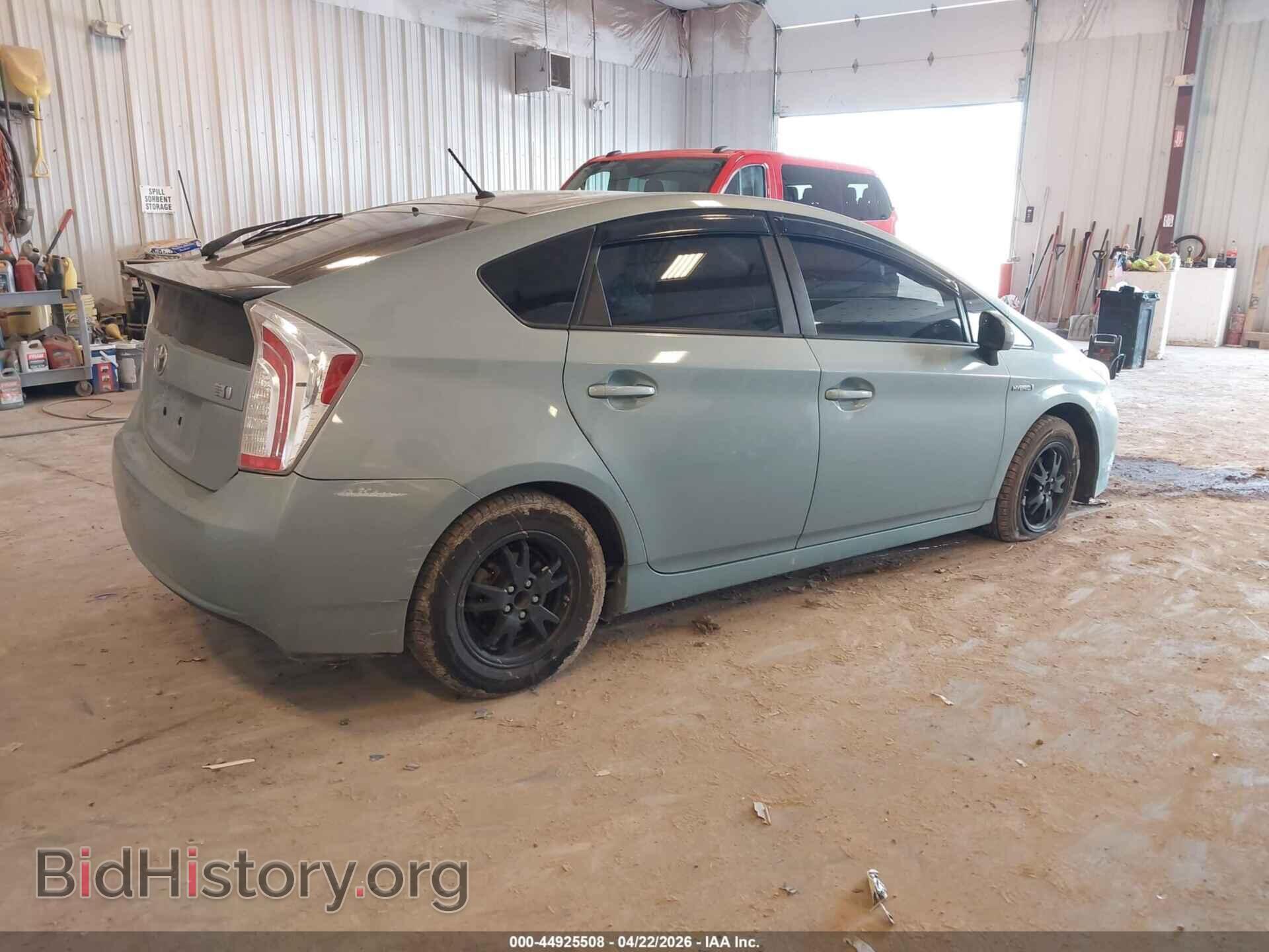 2013 TOYOTA PRIUS - VIN: JTDKN3DU1D5676135 - Фото 4