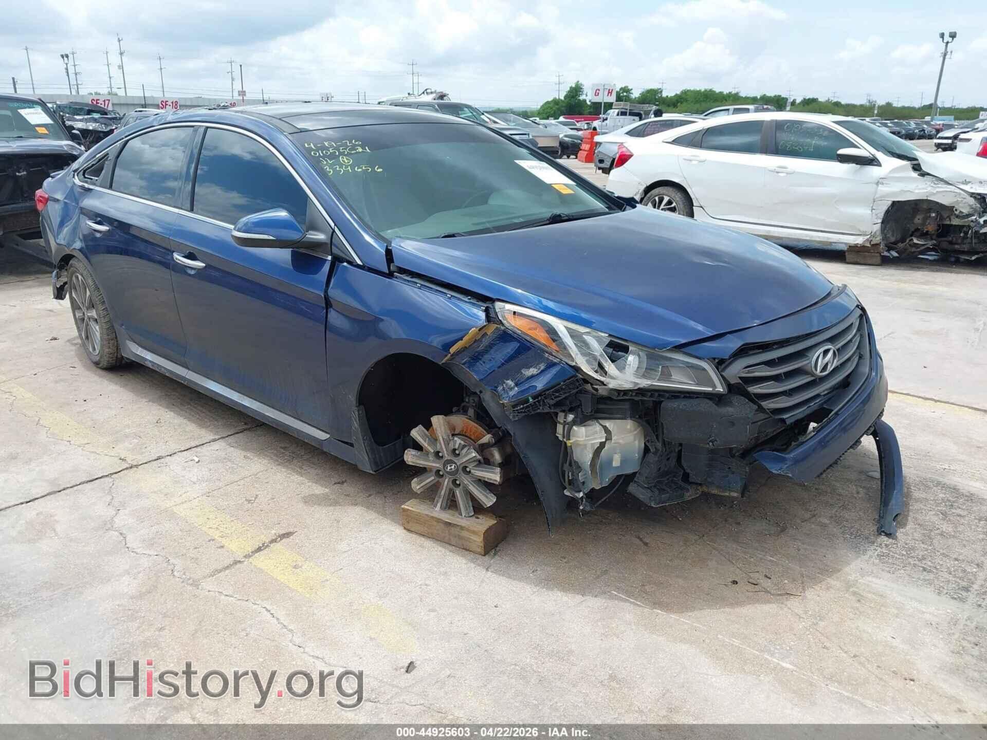 Фотография 5NPE34AF3GH334656 - HYUNDAI SONATA 2016
