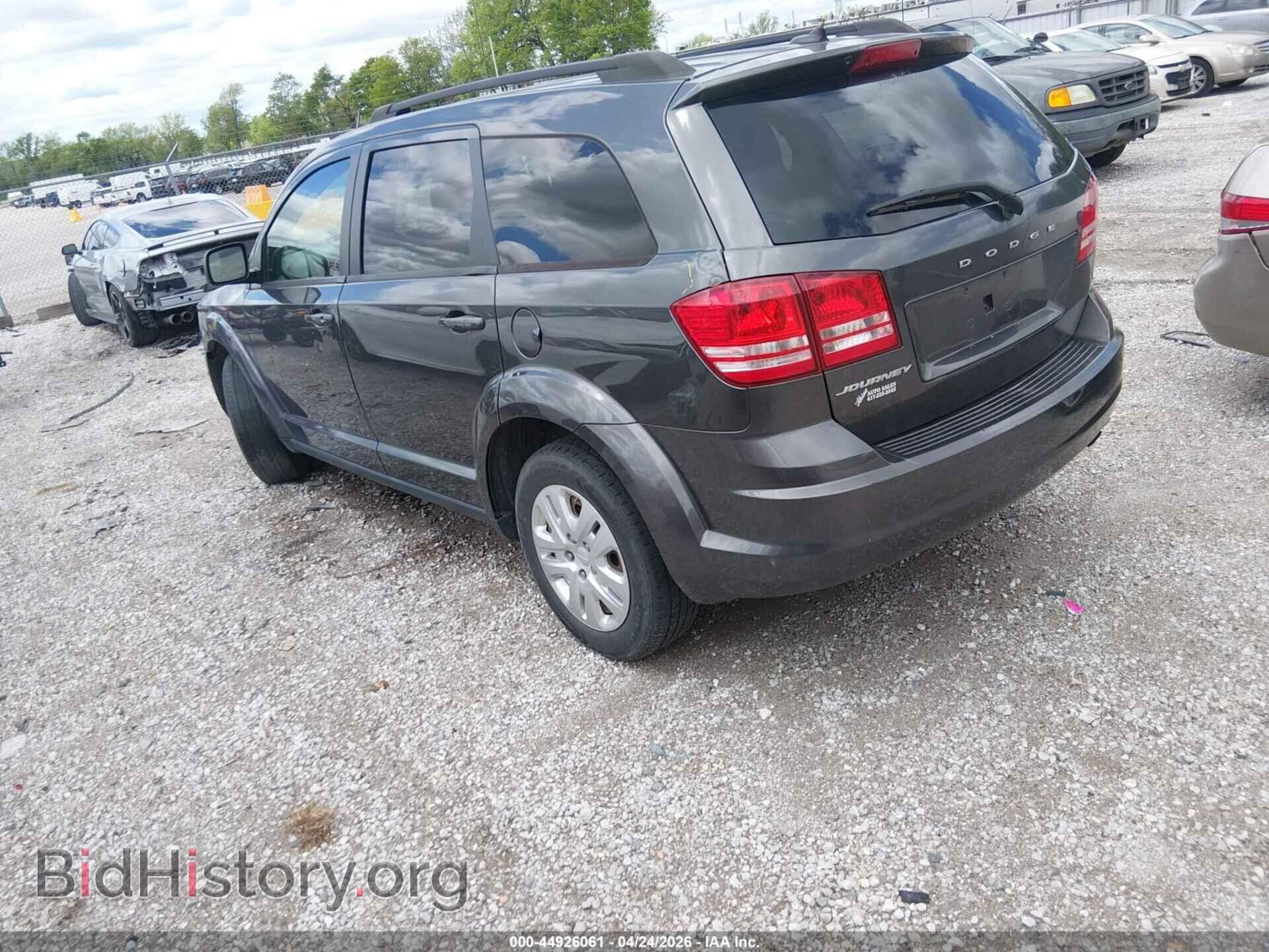 2017 DODGE JOURNEY - VIN: 3C4PDCAB7HT504306 - Фото 3