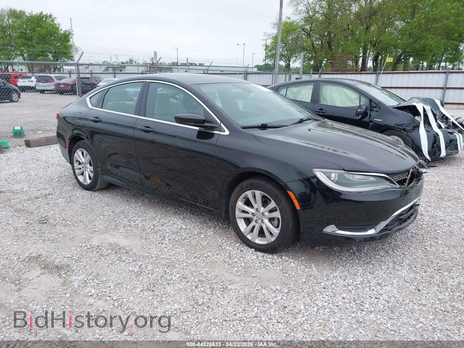 Фотография 1C3CCCAB3GN191694 - CHRYSLER 200 2016