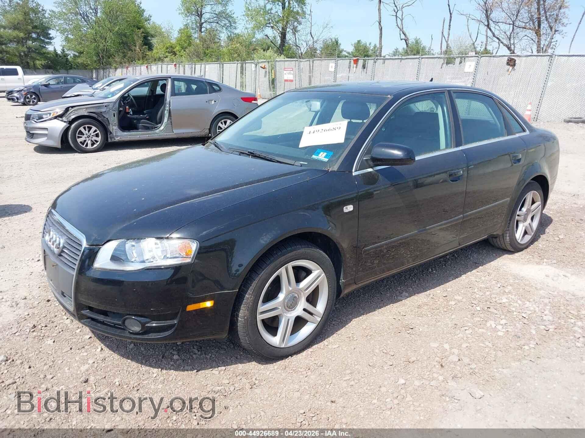 2007 AUDI A4 - VIN: WAUDF78E17A219673 - Фото 2