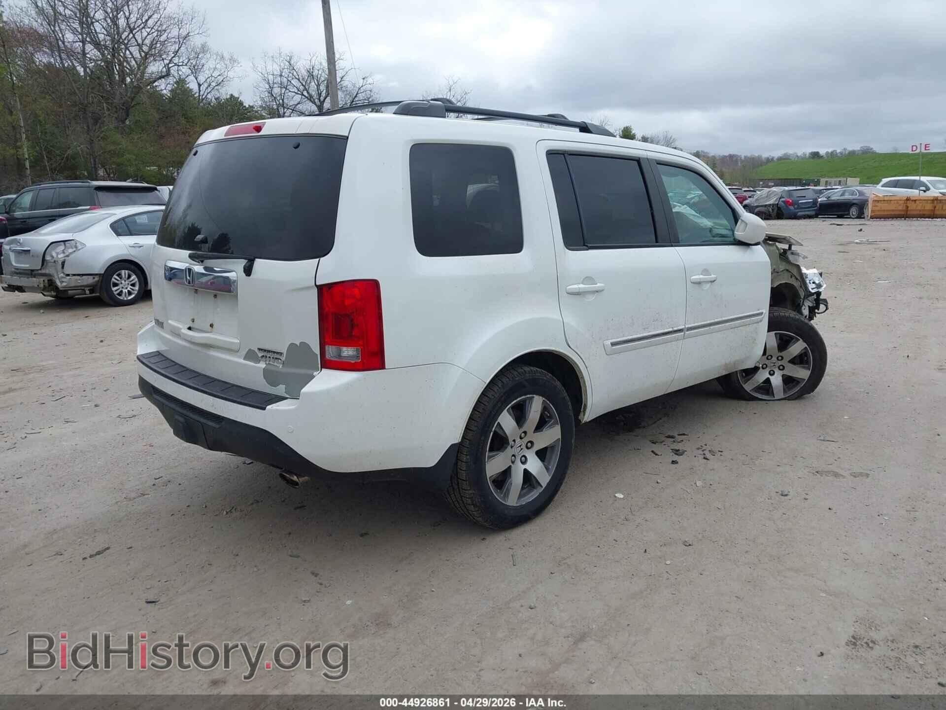 2014 HONDA PILOT - VIN: 5FNYF4H96EB015350 - Фото 4