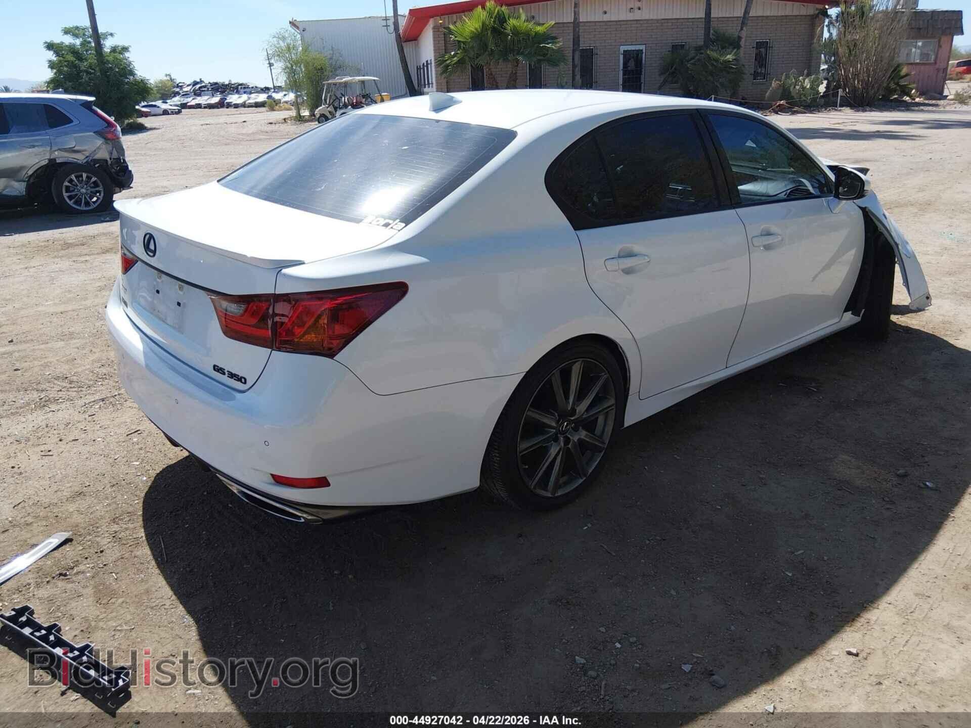 2015 LEXUS GS 350 - VIN: JTHBE1BL8FA002605 - Фото 4