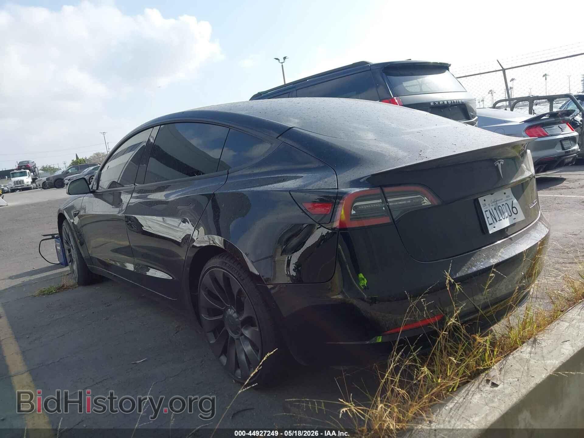 2022 TESLA MODEL 3 - VIN: 5YJ3E1EC2NF230400 - Фото 3