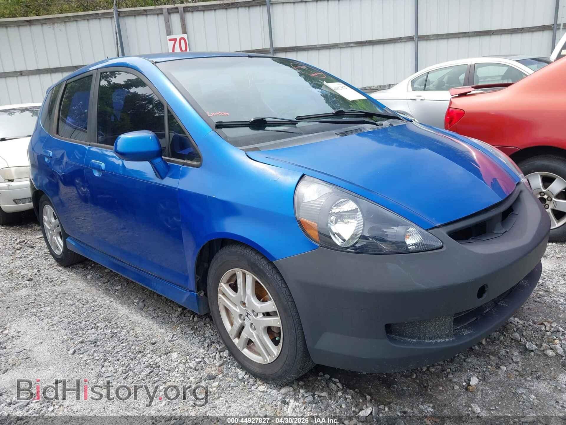 Фотография JHMGD386X7S047708 - HONDA FIT 2007