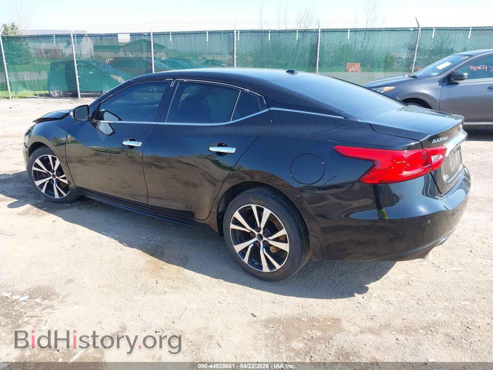 2018 NISSAN MAXIMA - VIN: 1N4AA6AP1JC402504 - Фото 3