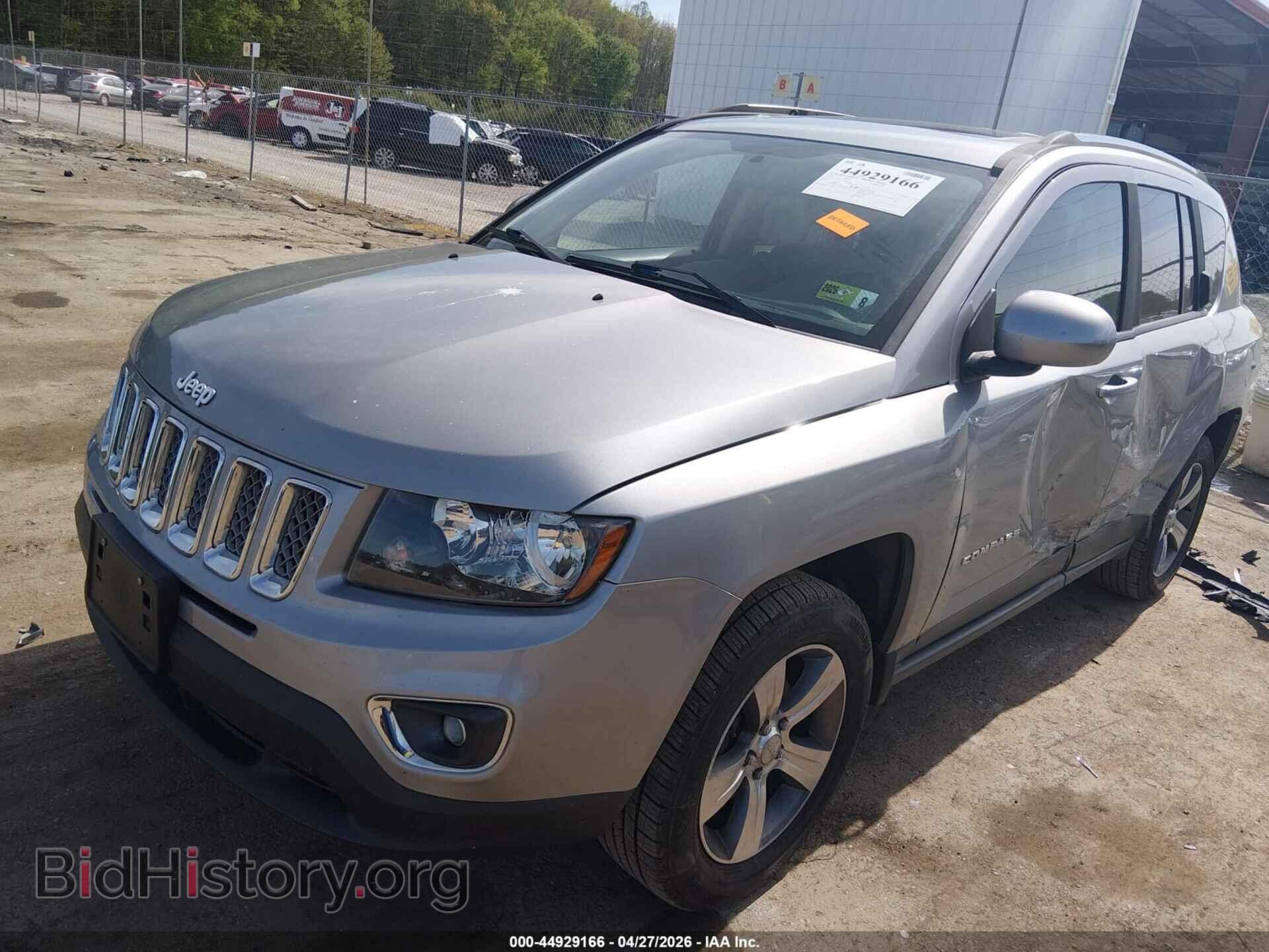 2016 JEEP COMPASS - VIN: 1C4NJDEB3GD793253 - Фото 2