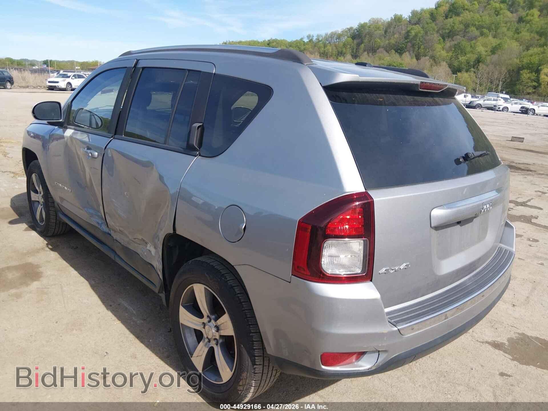 2016 JEEP COMPASS - VIN: 1C4NJDEB3GD793253 - Фото 3