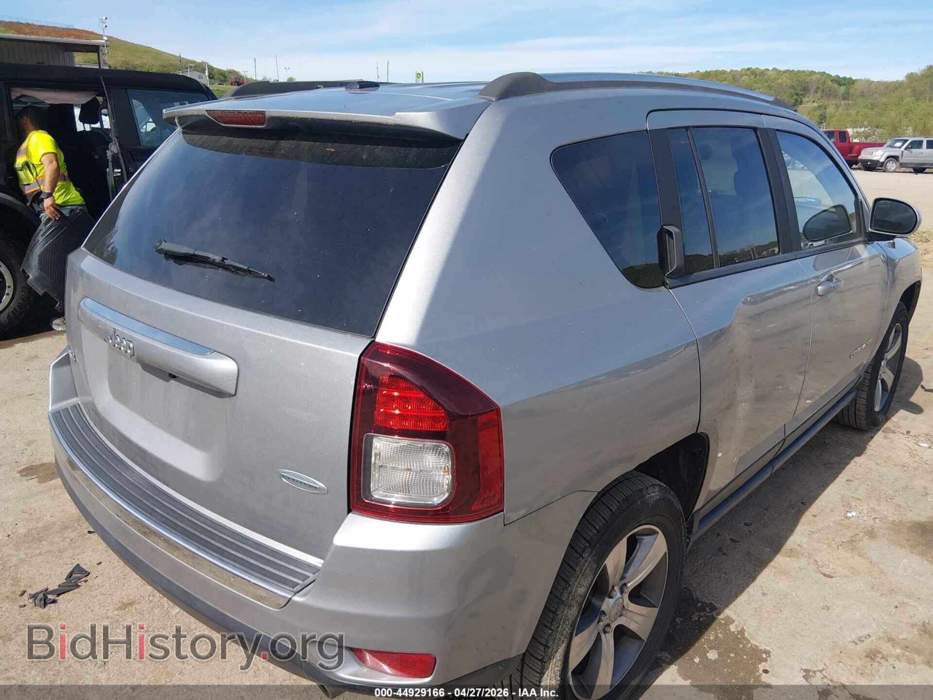 2016 JEEP COMPASS - VIN: 1C4NJDEB3GD793253 - Фото 4