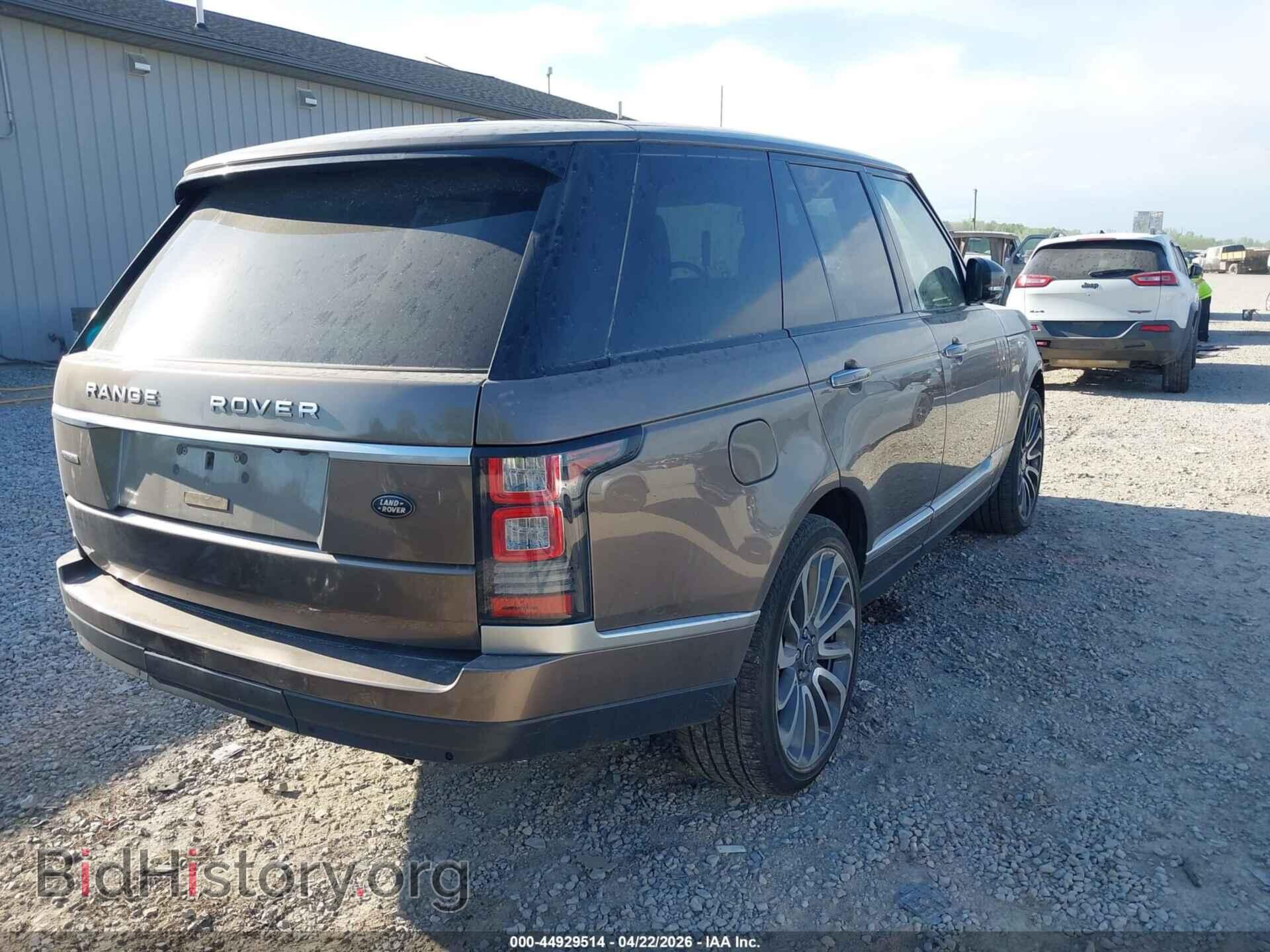 2013 LAND ROVER RANGE ROVER - VIN: SALGV2EF6DA121908 - Photo 4
