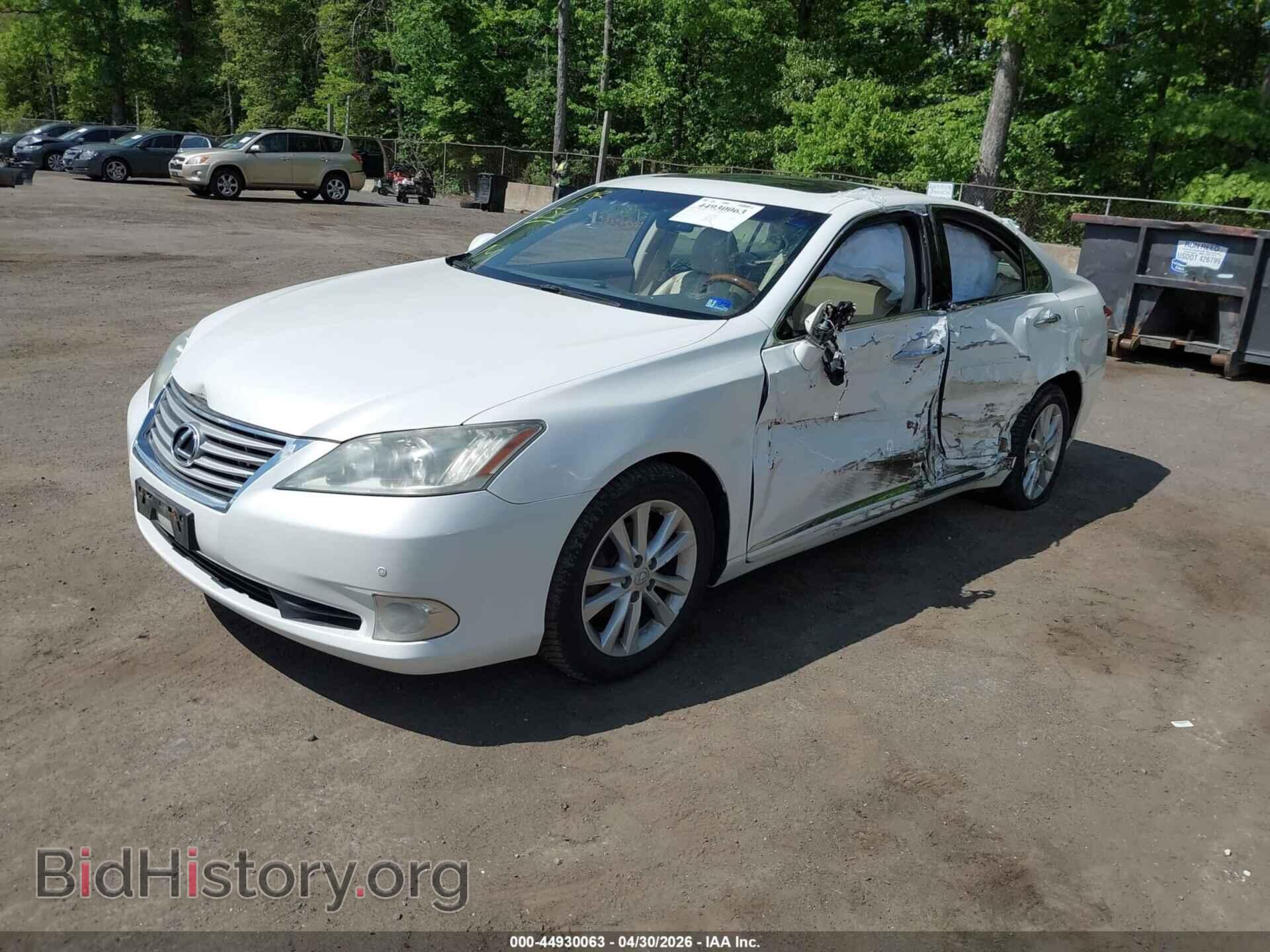 2012 LEXUS ES 350 - VIN: JTHBK1EG2C2499714 - Фото 2
