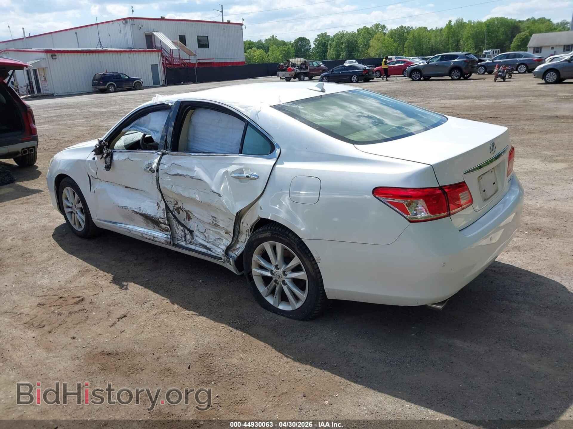 2012 LEXUS ES 350 - VIN: JTHBK1EG2C2499714 - Фото 3