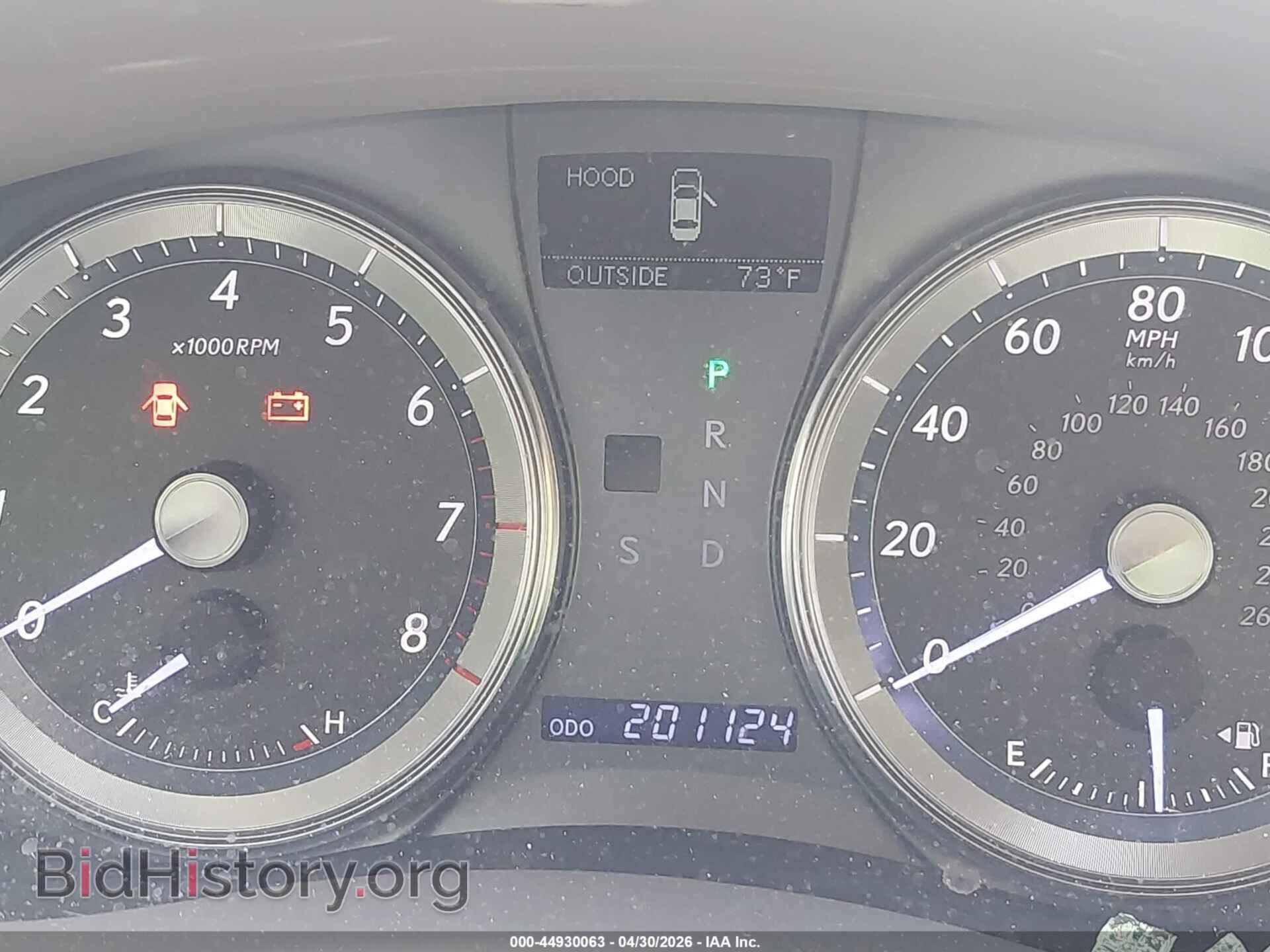 2012 LEXUS ES 350 - VIN: JTHBK1EG2C2499714 - Фото 7