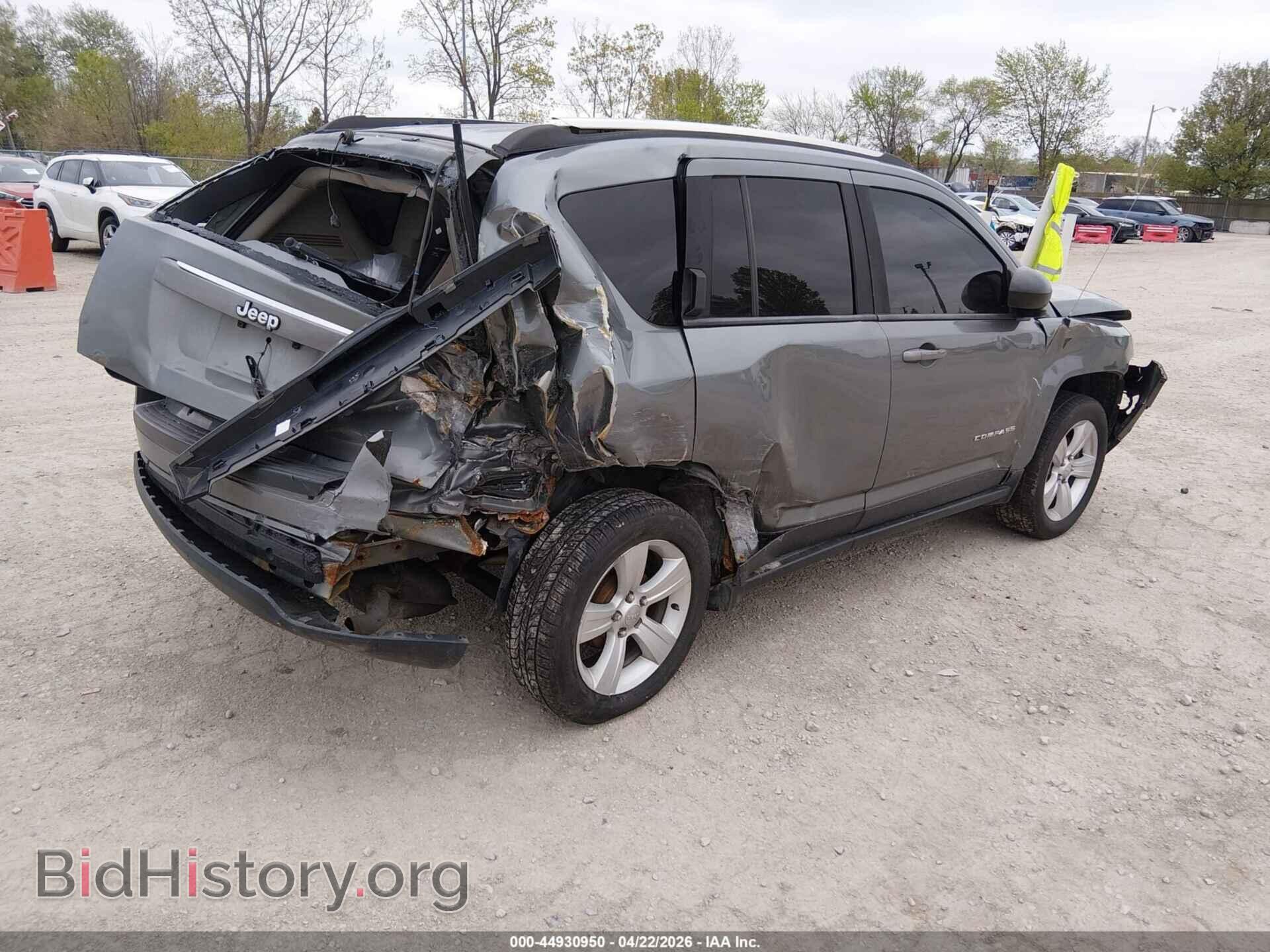 2014 JEEP COMPASS - VIN: 1C4NJCBA9ED547956 - Фото 4