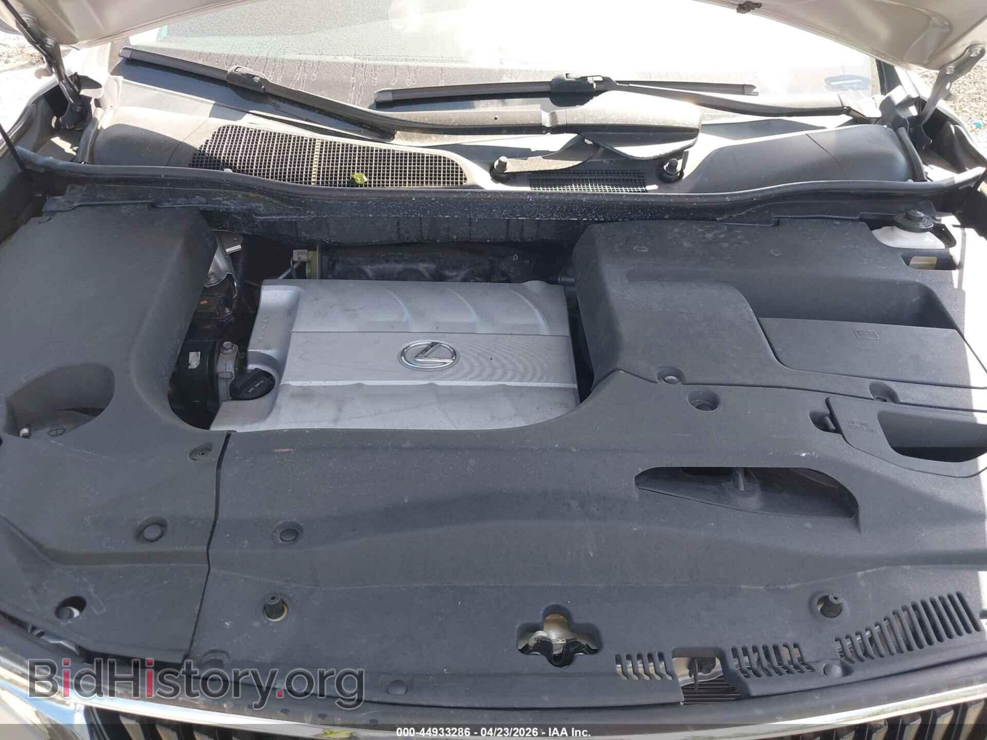 2012 LEXUS RX - VIN: 2T2BK1BAXCC124717 - Фото 10