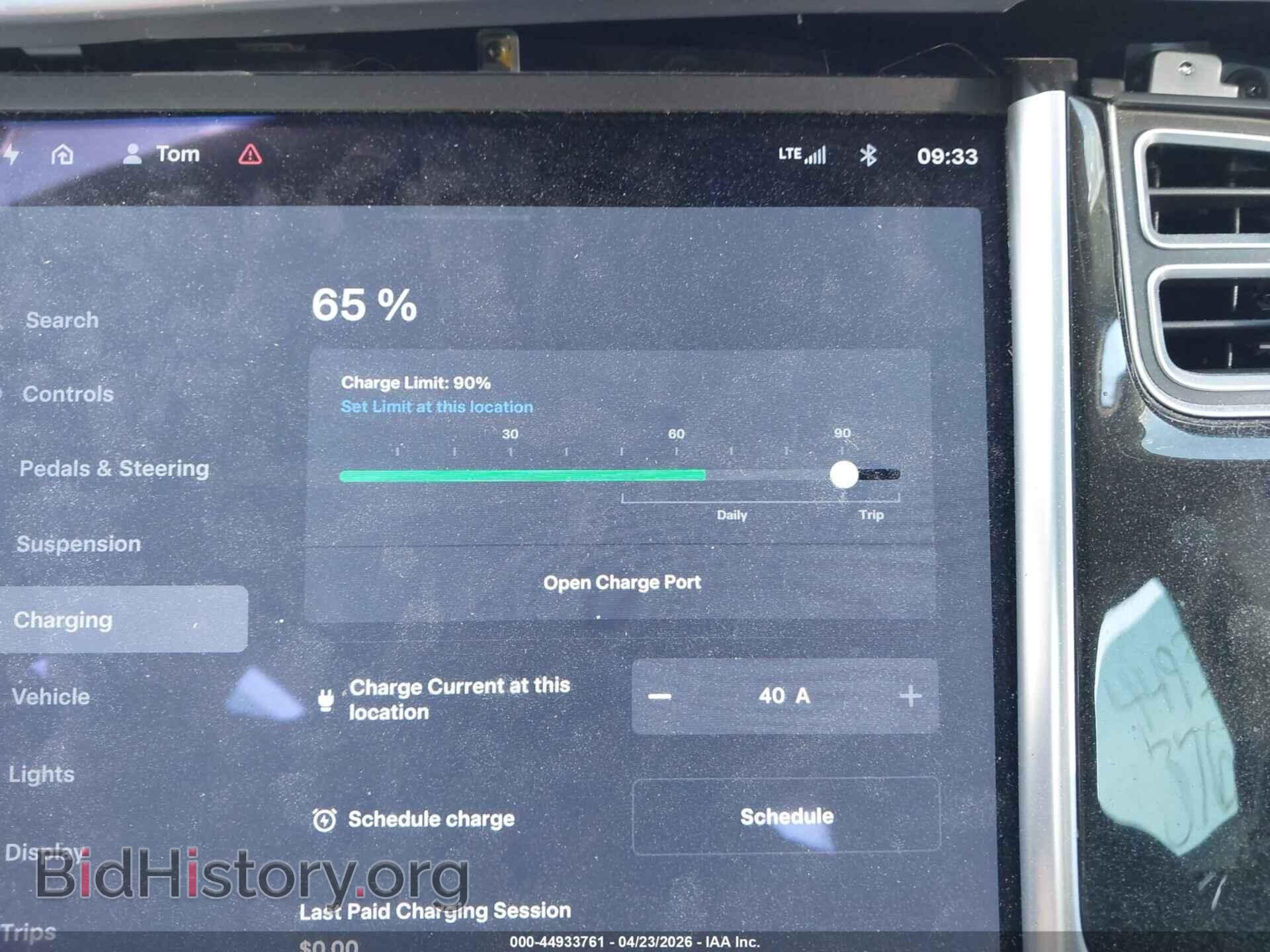 2013 TESLA MODEL S - VIN: 5YJSA1CP6DFP21225 - Фото 18