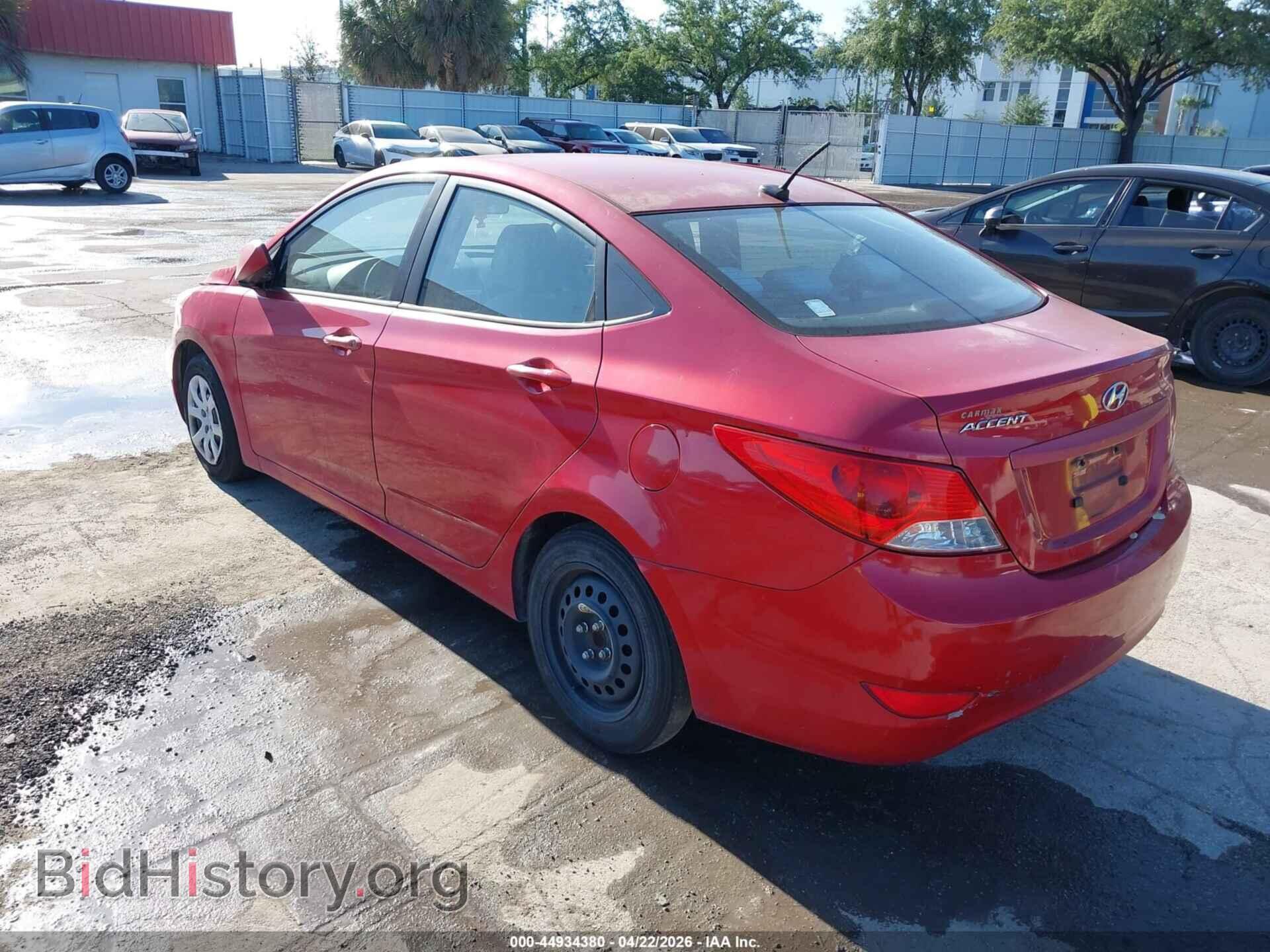 2013 HYUNDAI ACCENT - VIN: KMHCT4AE5DU409384 - Фото 3