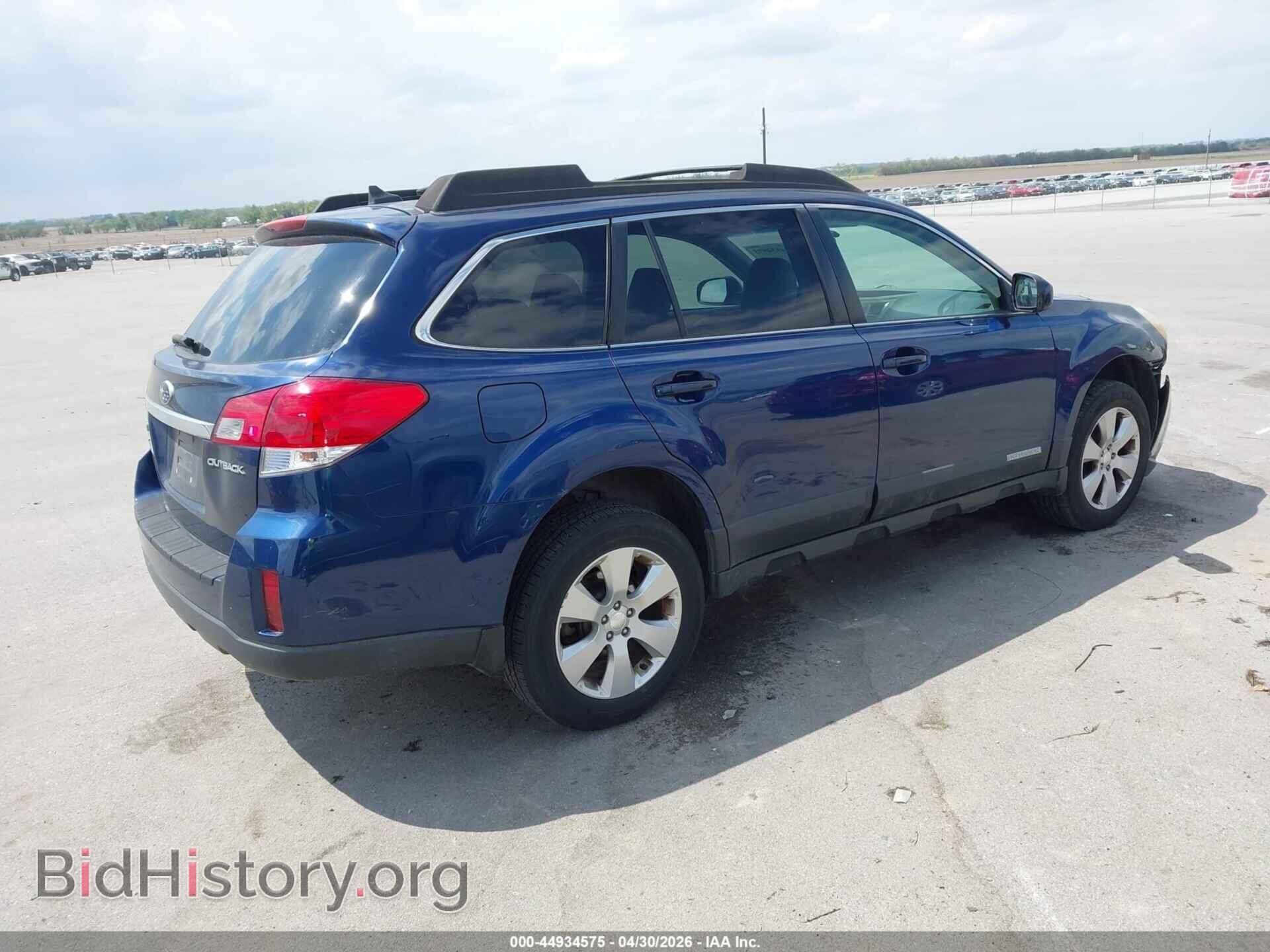 2011 SUBARU OUTBACK - VIN: 4S4BRCKC8B3362193 - Фото 4