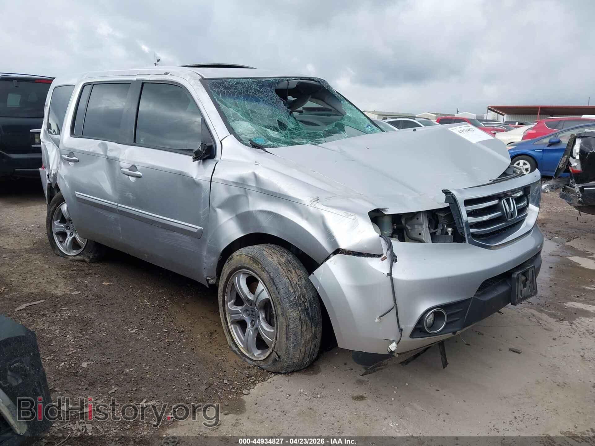 Фотография 5FNYF3H55CB002481 - HONDA PILOT 2012