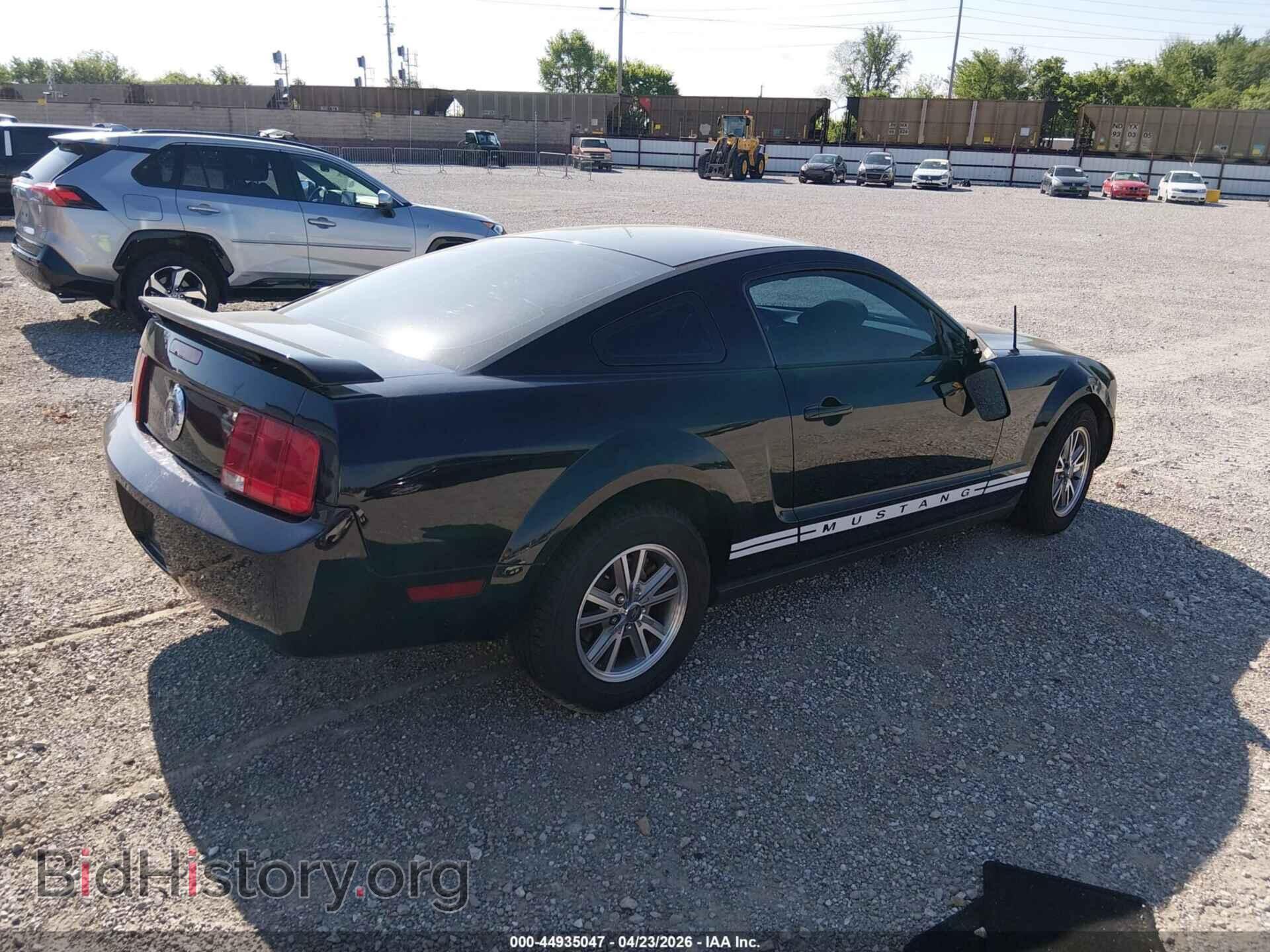 2005 FORD MUSTANG - VIN: 1ZVFT80N455114330 - Фото 4