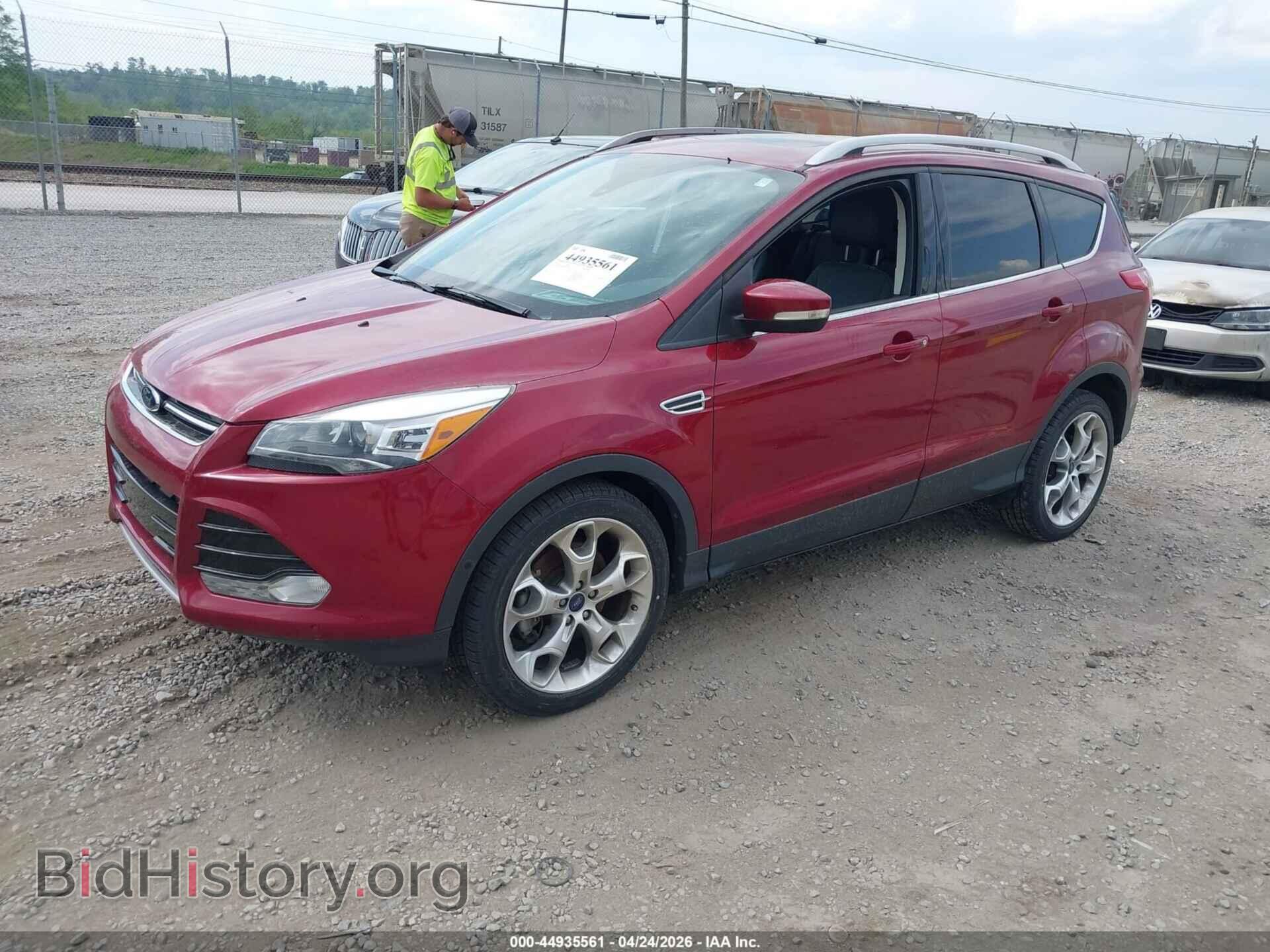 2014 FORD ESCAPE - VIN: 1FMCU9JX8EUD42261 - Фото 2