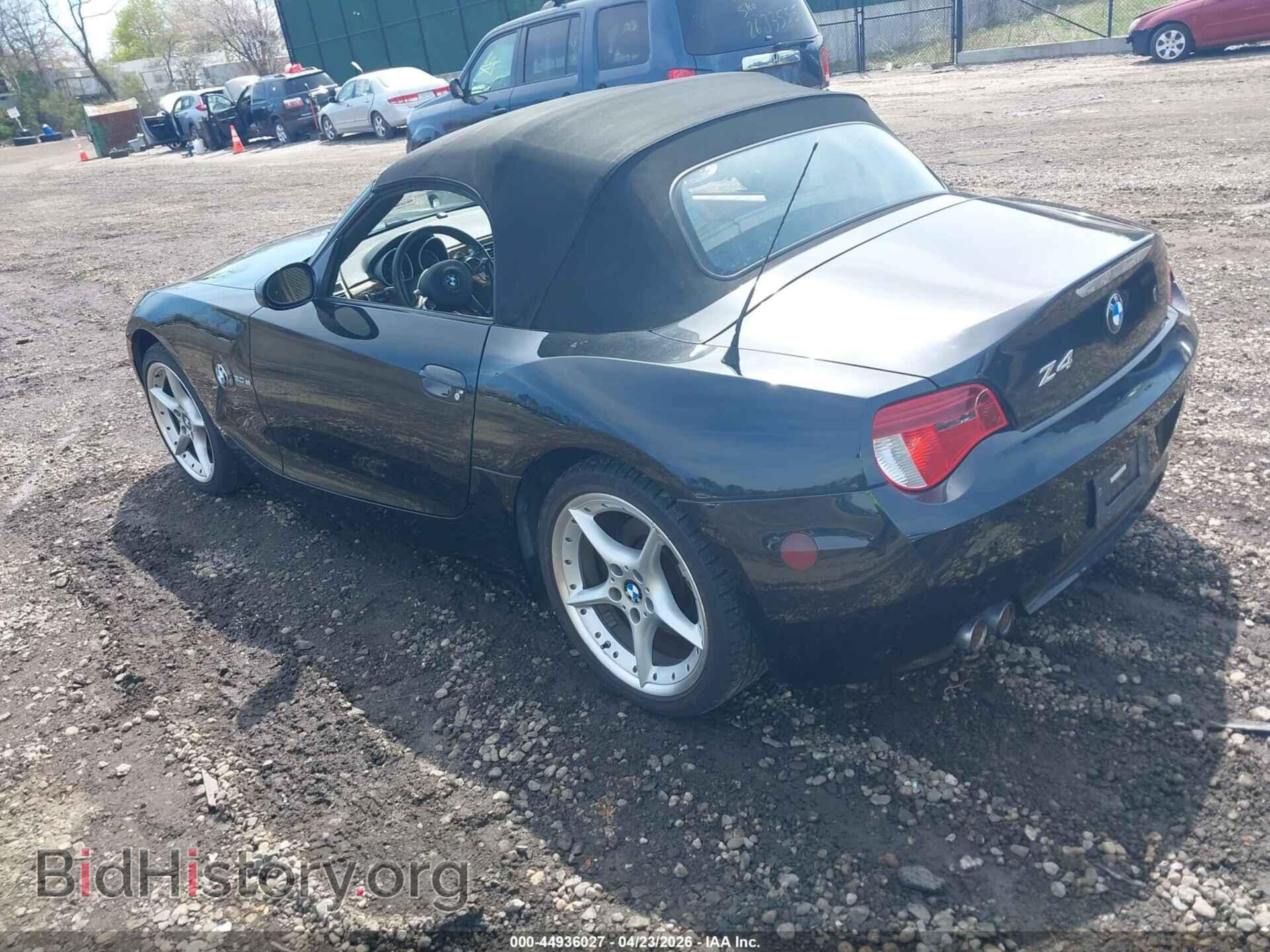 2006 BMW Z4 - VIN: 4USBU53596LX01624 - Фото 3