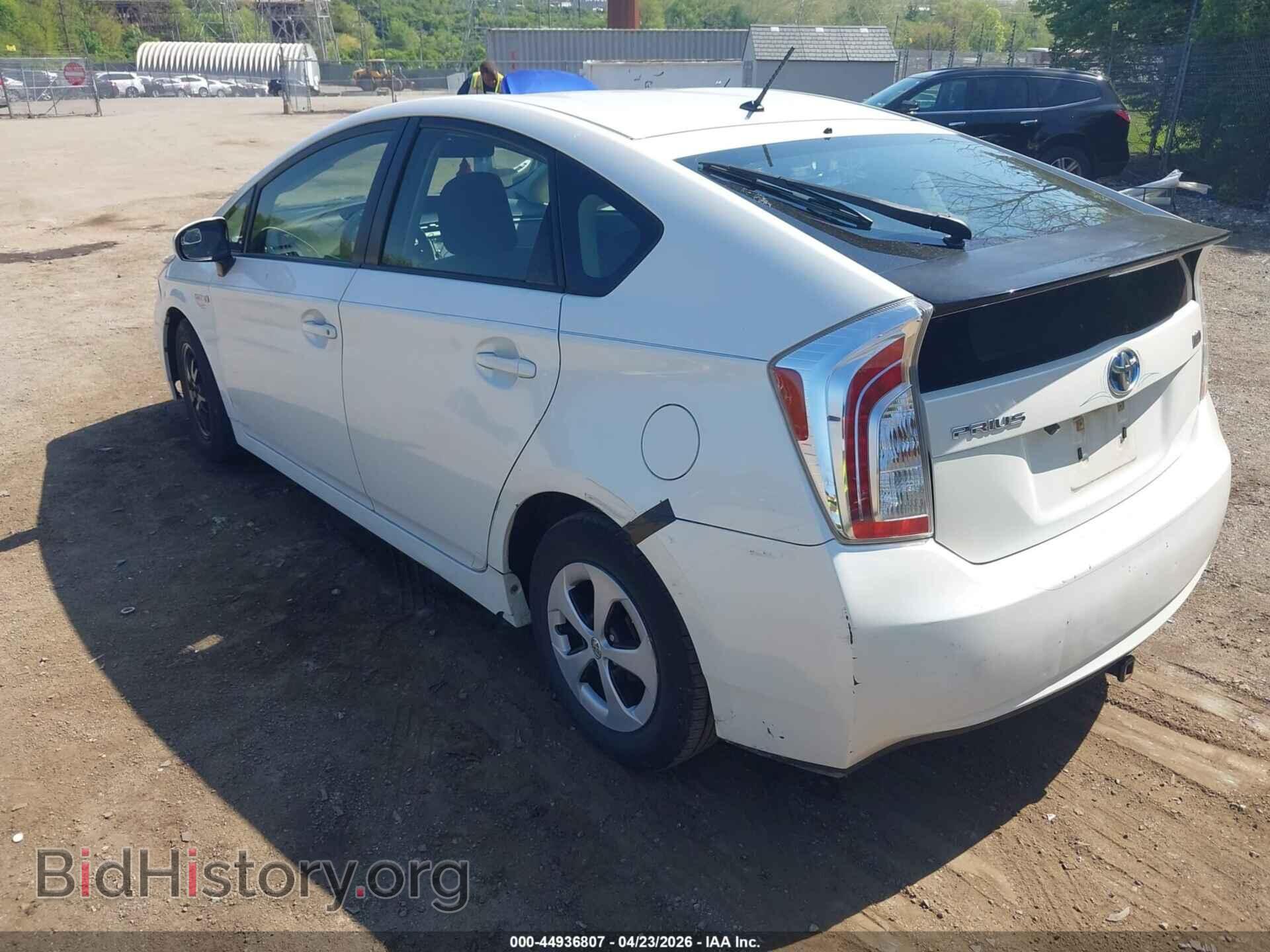2012 TOYOTA PRIUS - VIN: JTDKN3DU5C1554349 - Фото 3