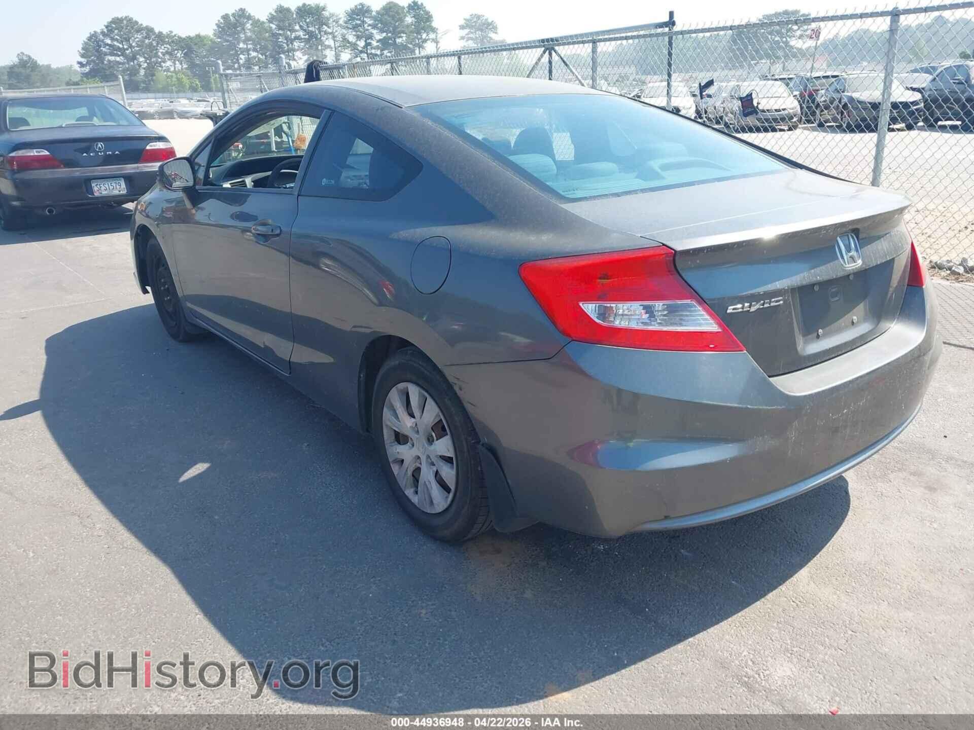 2012 HONDA CIVIC - VIN: 2HGFG3B50CH527618 - Фото 3
