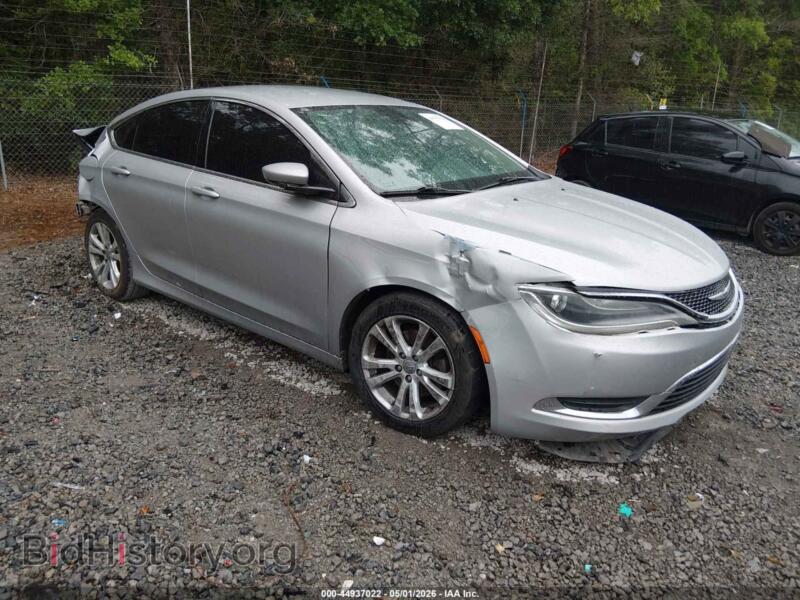 2015 Chrysler 200 Limited (VIN 1C3CCCAB7FN744572) — фото 1 из 12, IAAI, повреждение: задняя часть