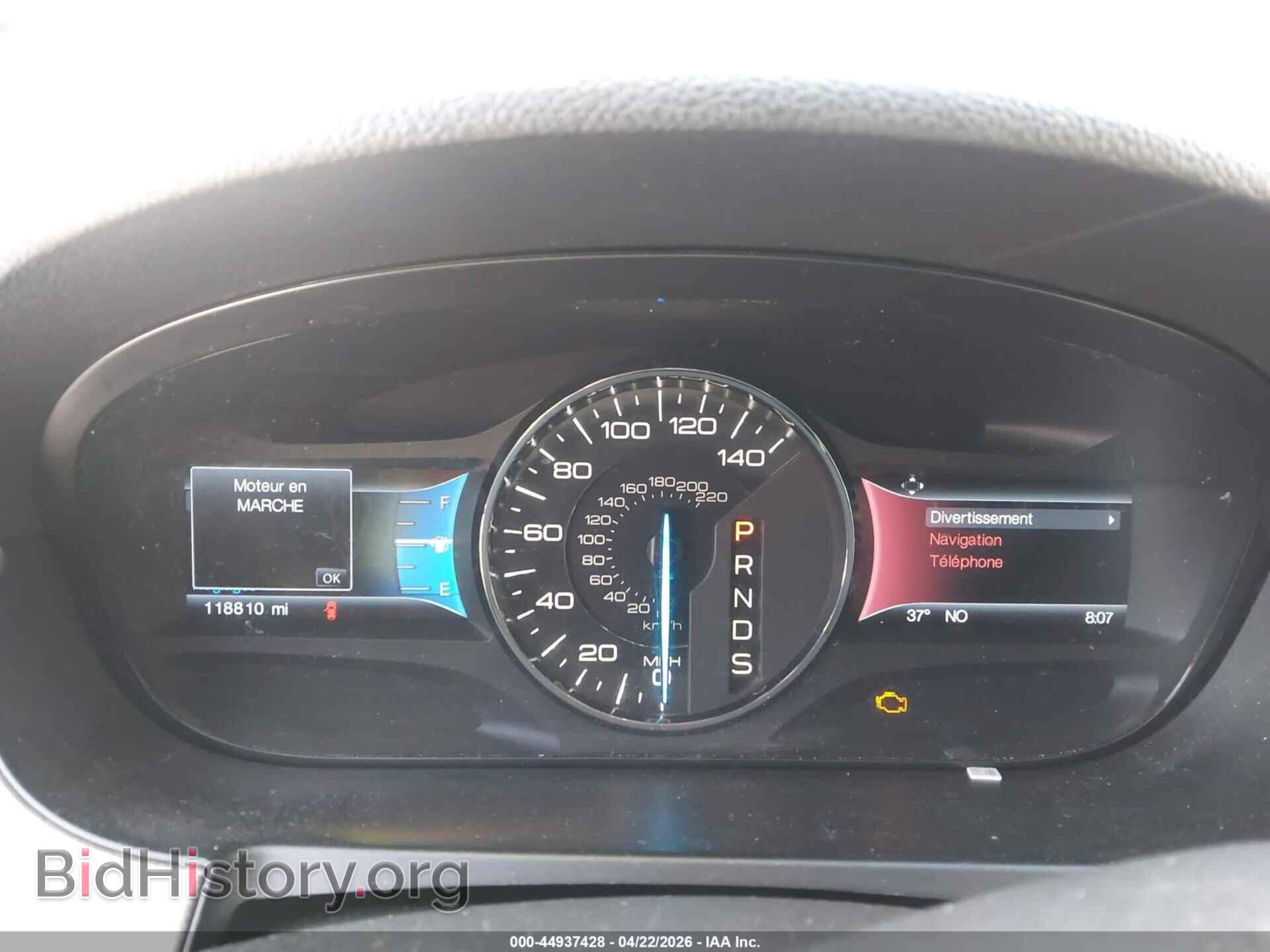 2014 FORD EDGE - VIN: 2FMDK4JC5EBA00847 - Фото 7