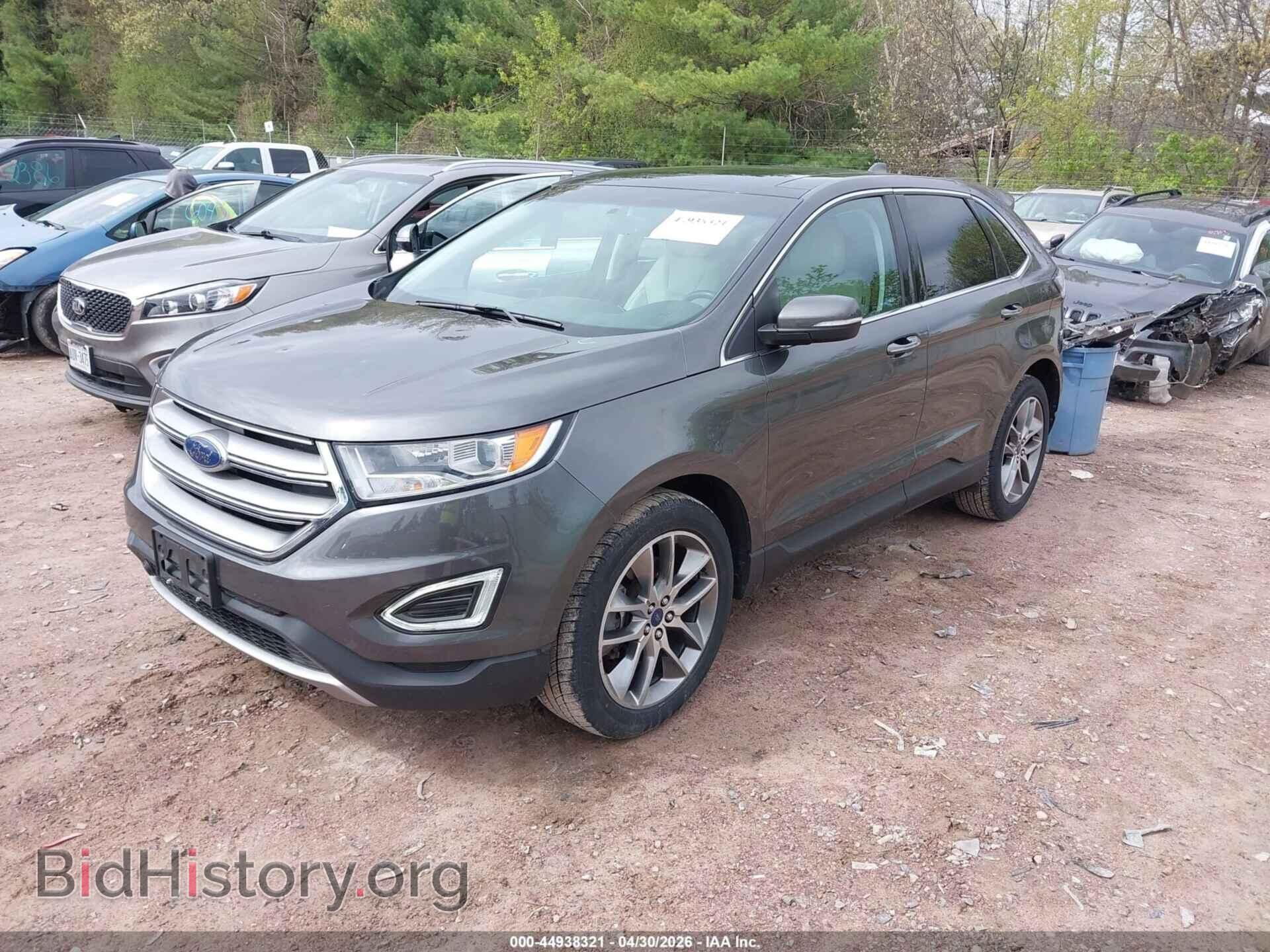 2015 FORD EDGE - VIN: 2FMTK4K94FBC06127 - Фото 2