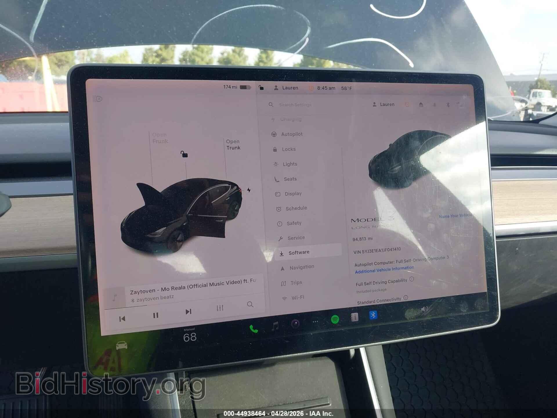 2018 TESLA MODEL 3 - VIN: 5YJ3E1EA1JF041410 - Фото 7