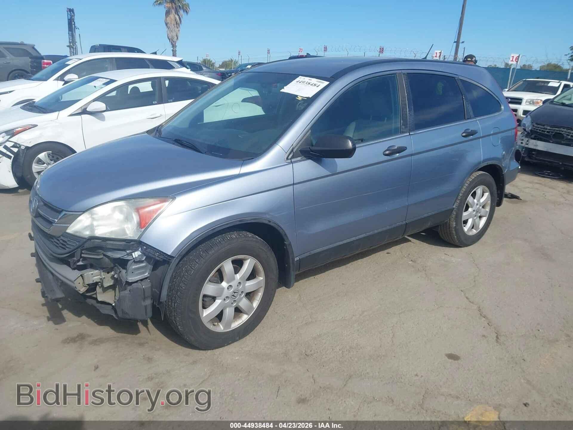 2011 HONDA CR-V - VIN: 5J6RE4H48BL117165 - Фото 2