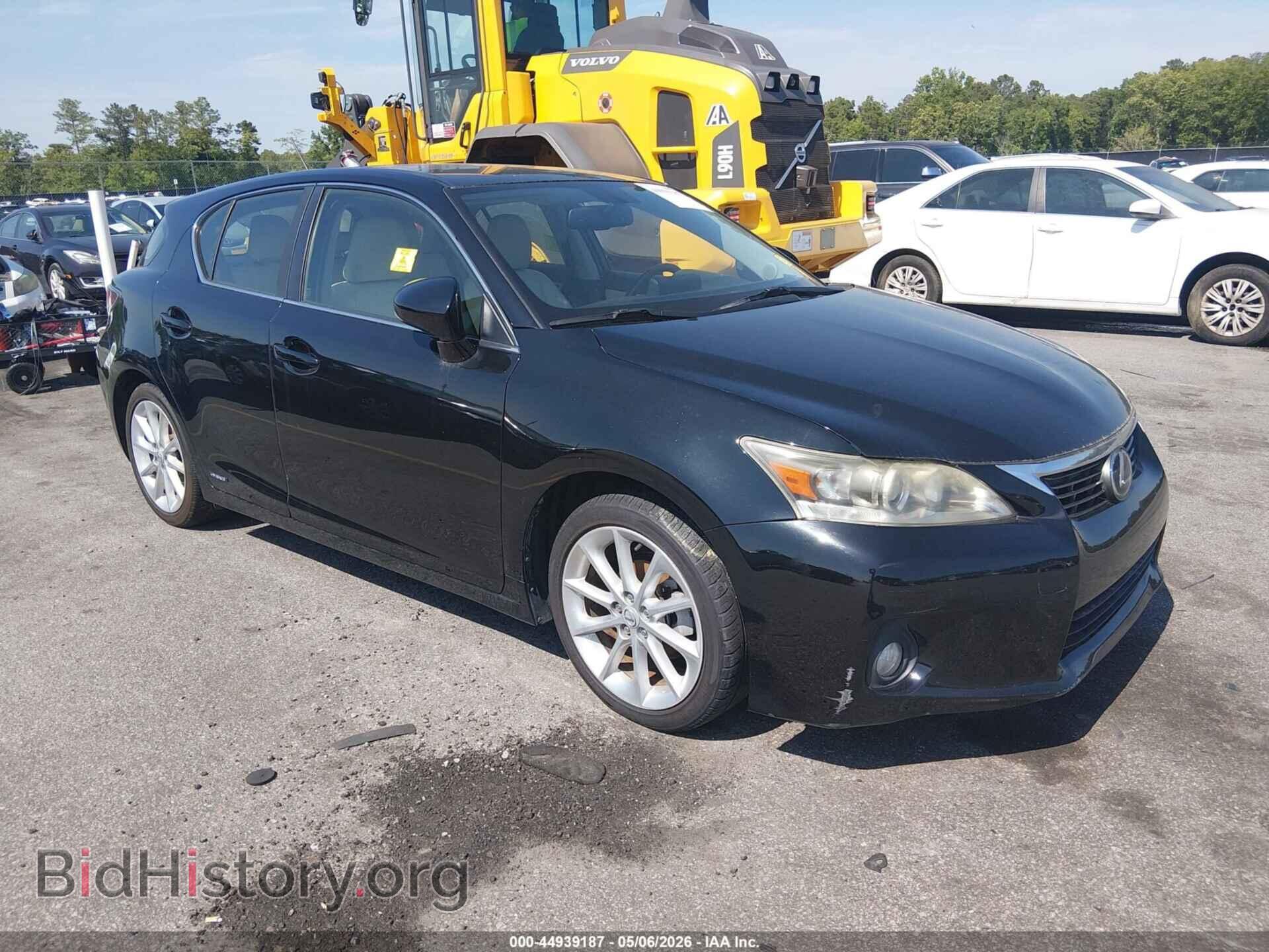 Фотография JTHKD5BH2C2057353 - LEXUS CT 200H 2012