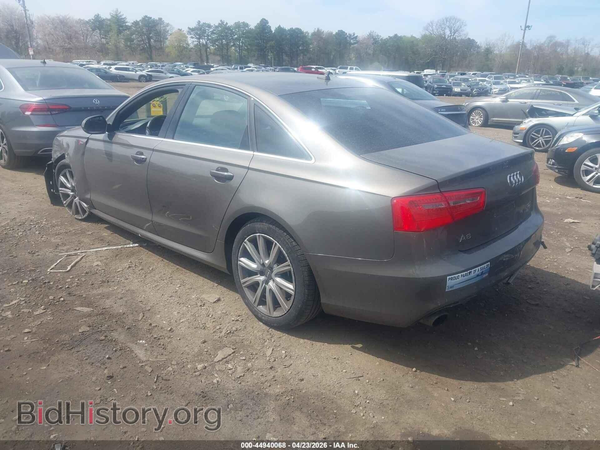 2013 AUDI A6 - VIN: WAUHGAFC7DN070848 - Фото 3