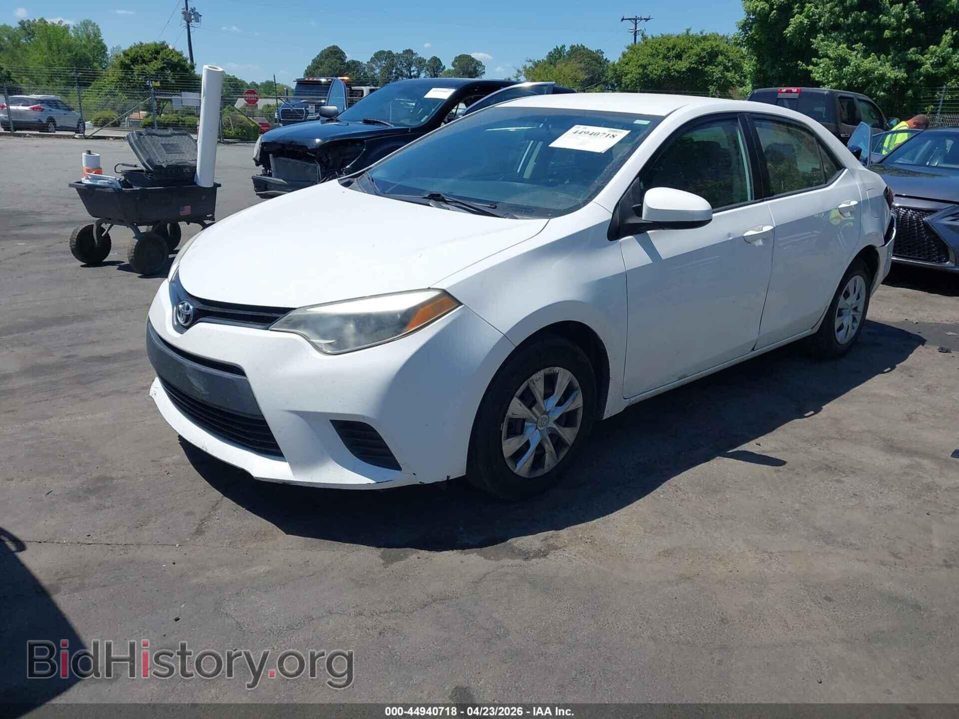 2015 TOYOTA COROLLA - VIN: 2T1BURHE3FC334958 - Фото 2