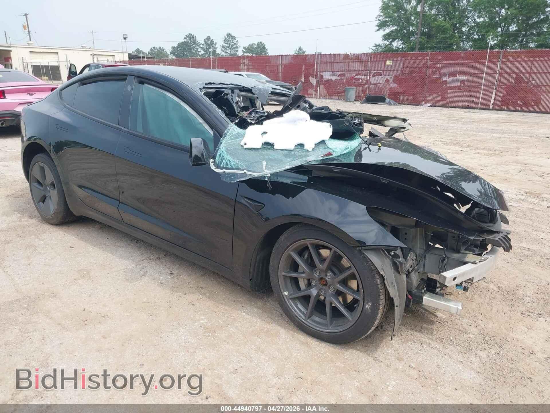 Photo 5YJ3E1EB4MF063477 - TESLA MODEL 3 2021