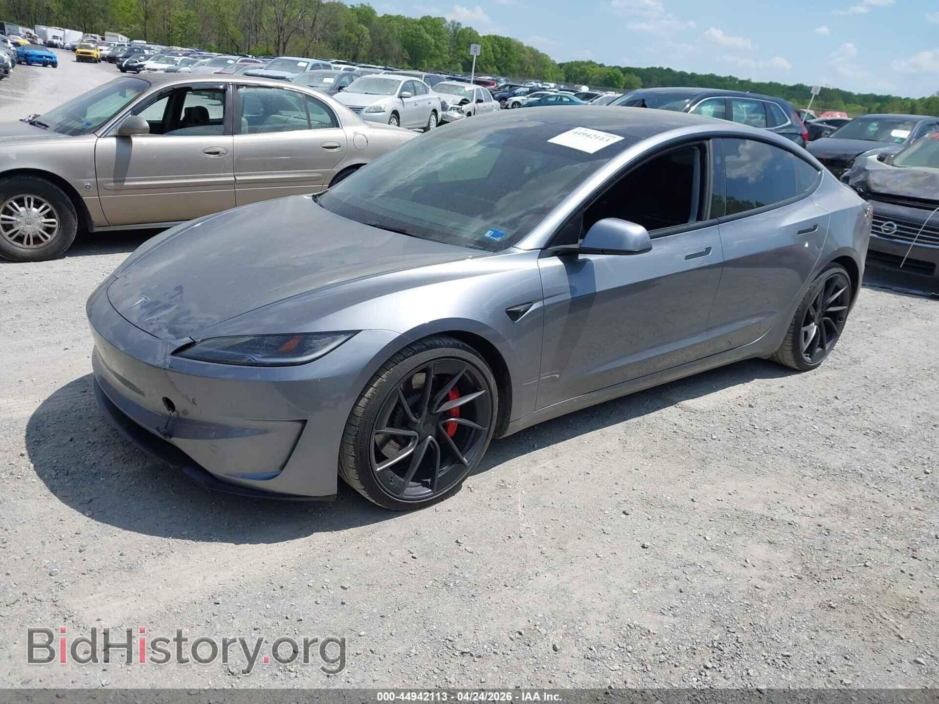 2024 TESLA MODEL 3 - VIN: 5YJ3E1ET9RF863580 - Фото 2