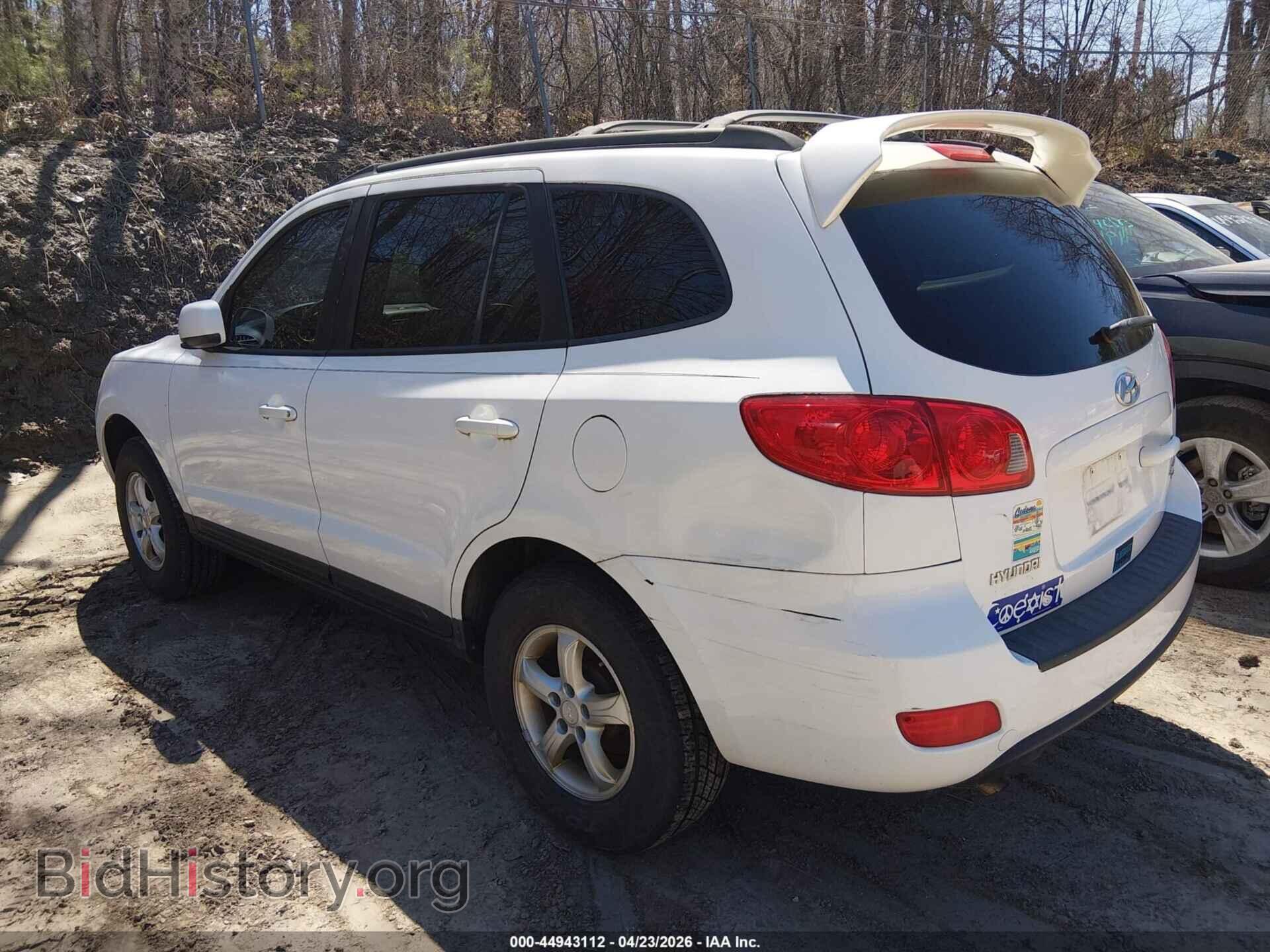 2008 HYUNDAI SANTA FE - VIN: 5NMSG73D88H199550 - Фото 3