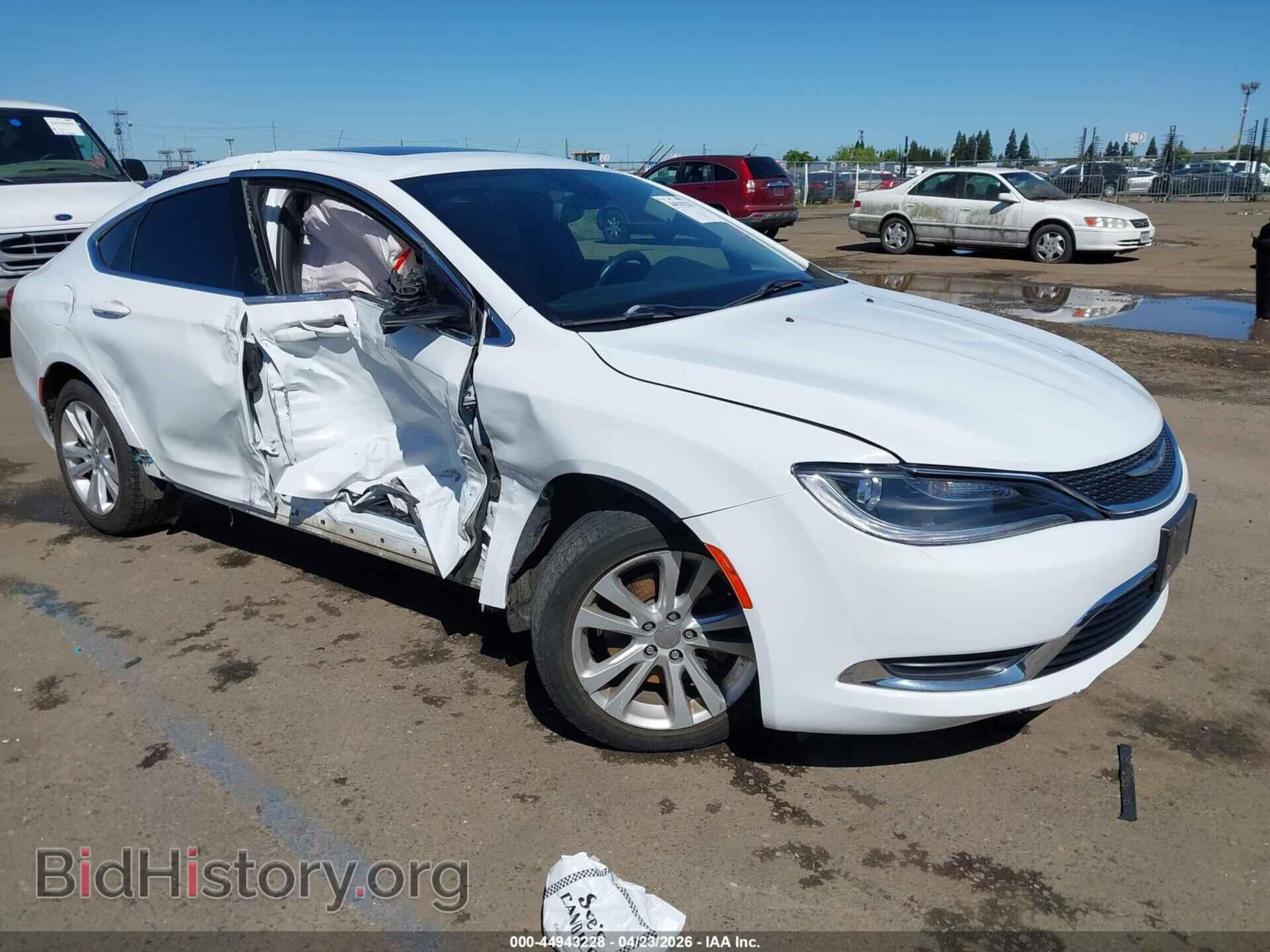 Фотография 1C3CCCAB5GN122506 - CHRYSLER 200 2016